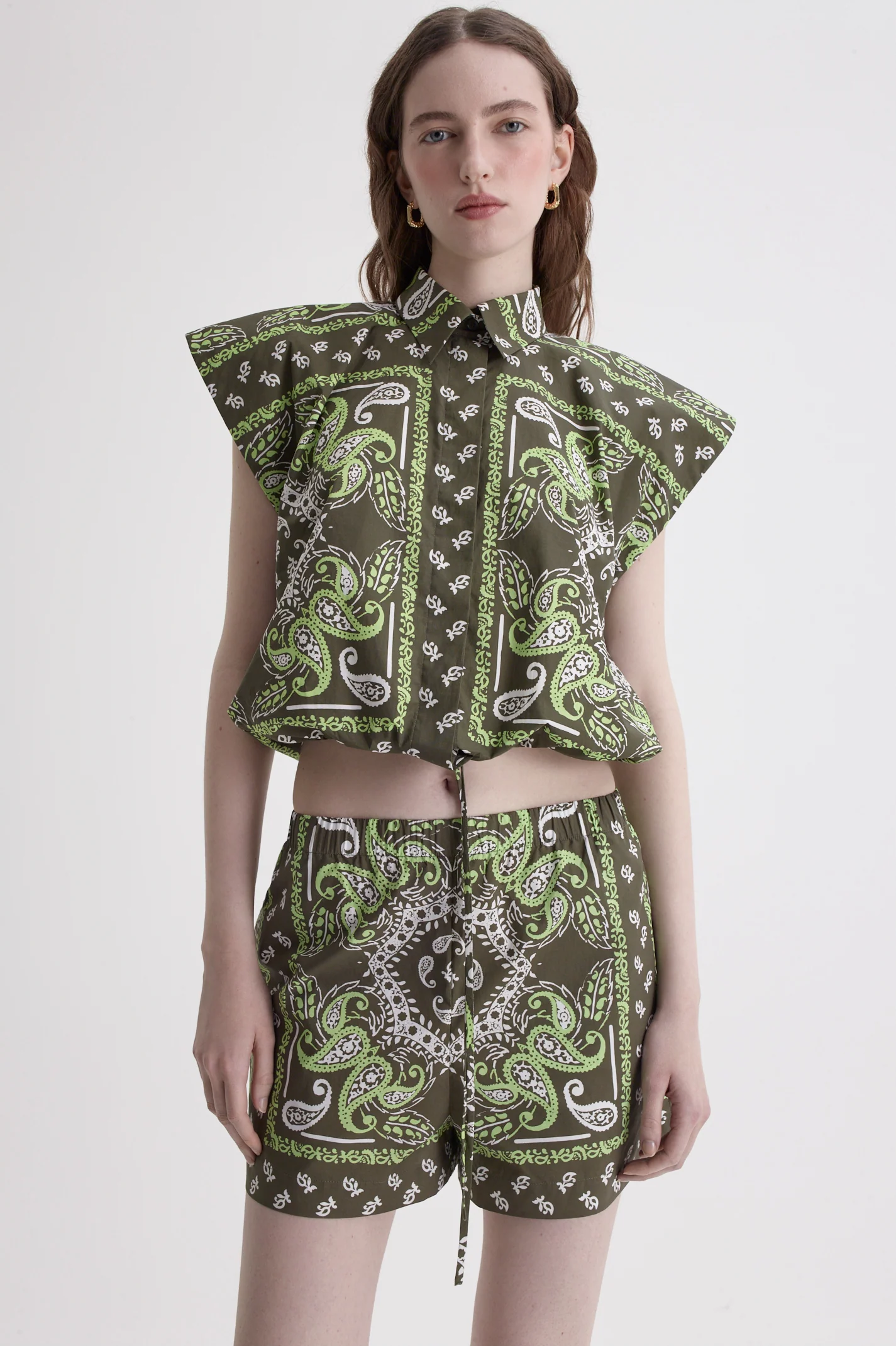 PARACHUTE COTTON BANDANA SHIRT - Image 7