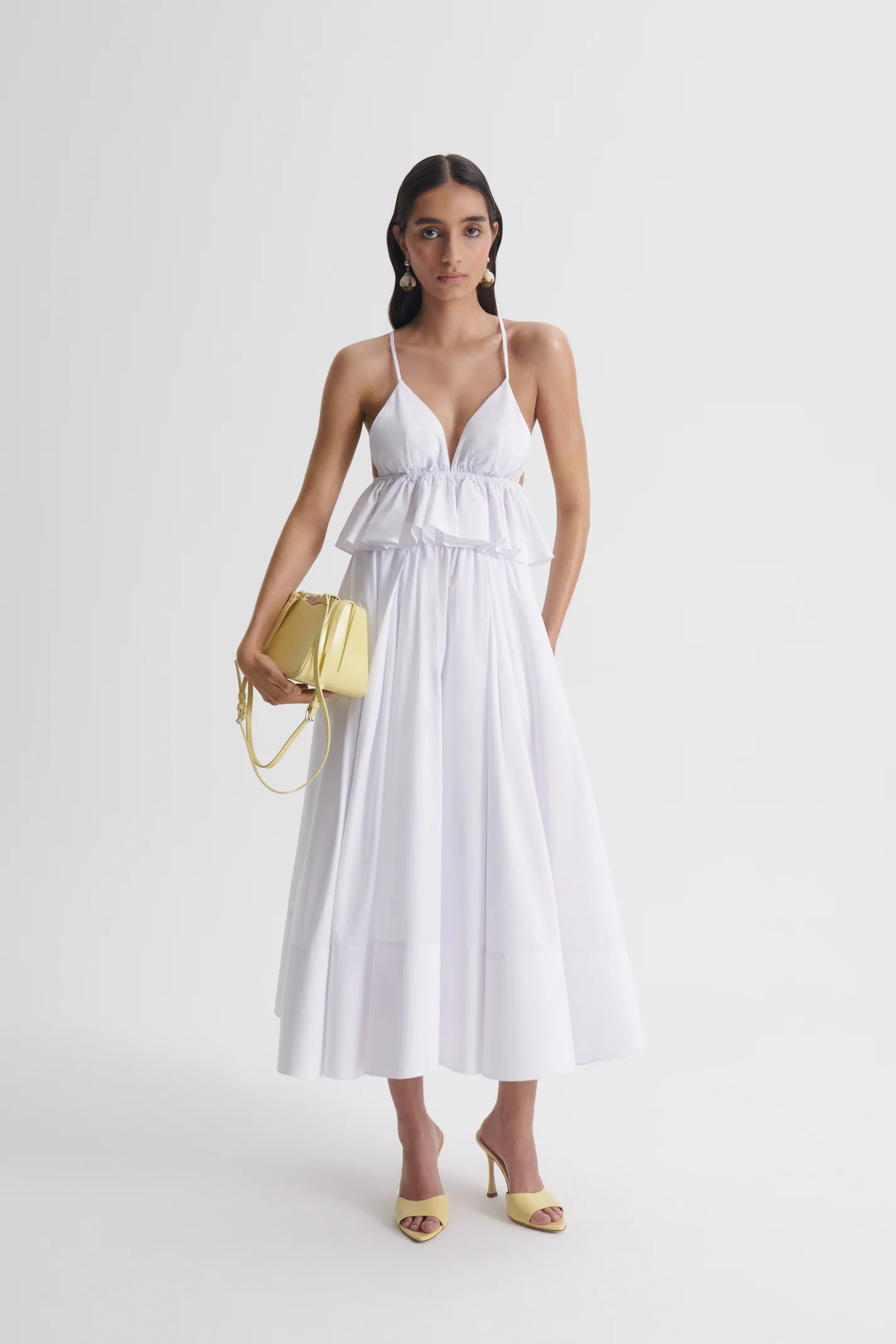 PARACHUTE COTTON BONDED SKIRT - Image 3