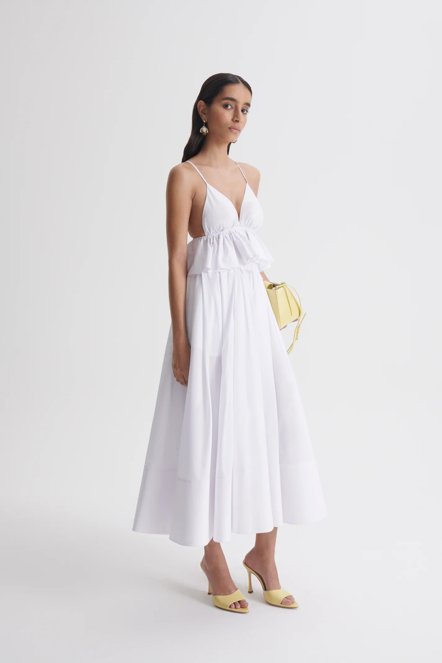 PARACHUTE COTTON BONDED SKIRT - Image 4