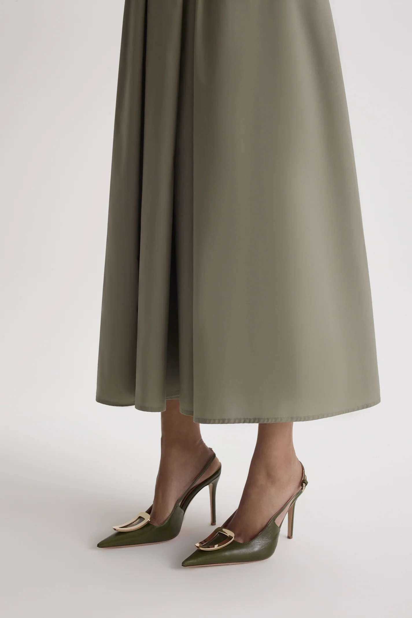 PARACHUTE COTTON CAP SLEEVE DRESS - Image 8