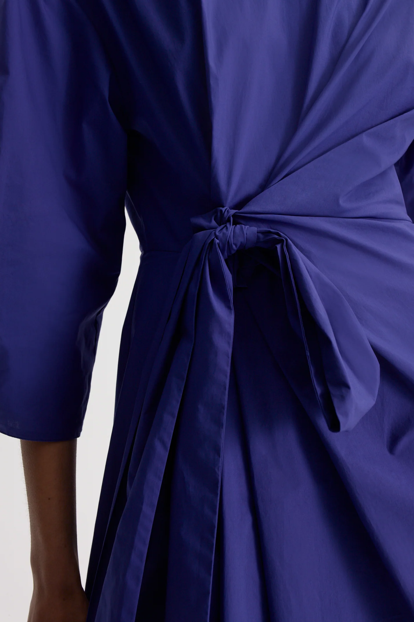 PARACHUTE COTTON DRAPE DRESS - Image 7