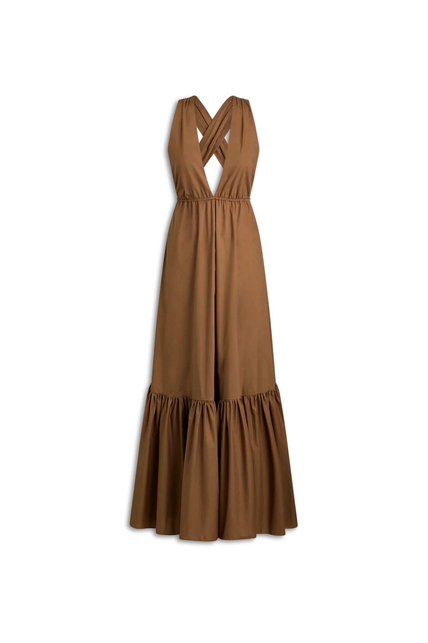 PARACHUTE COTTON HALTER DRESS