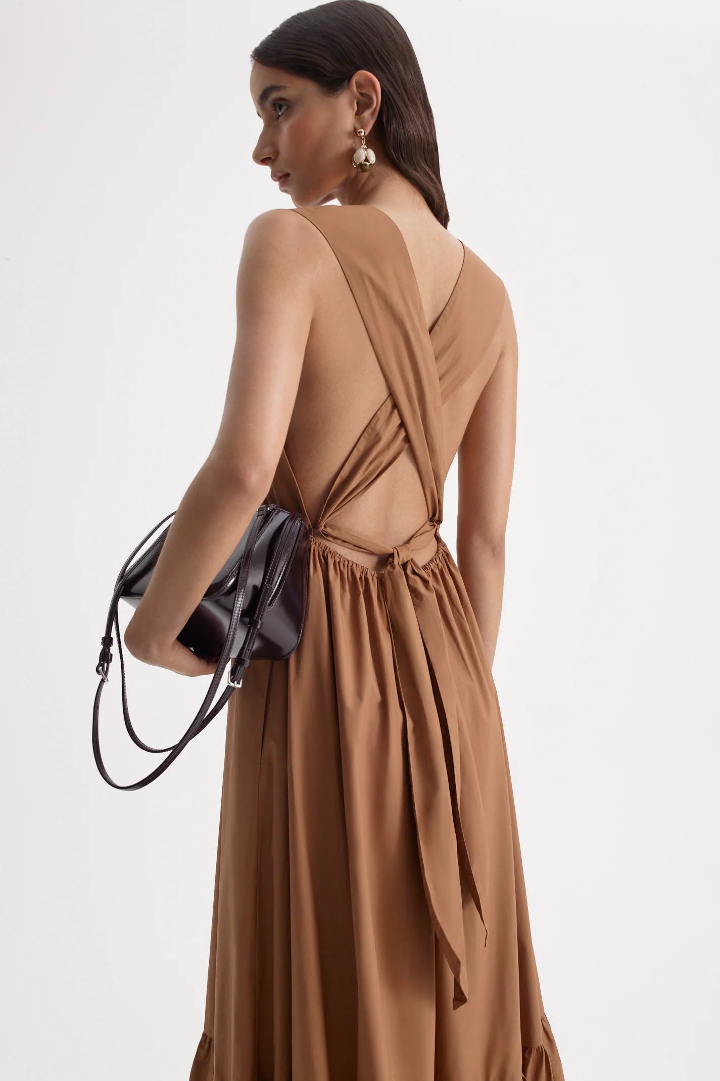PARACHUTE COTTON HALTER DRESS - Image 10