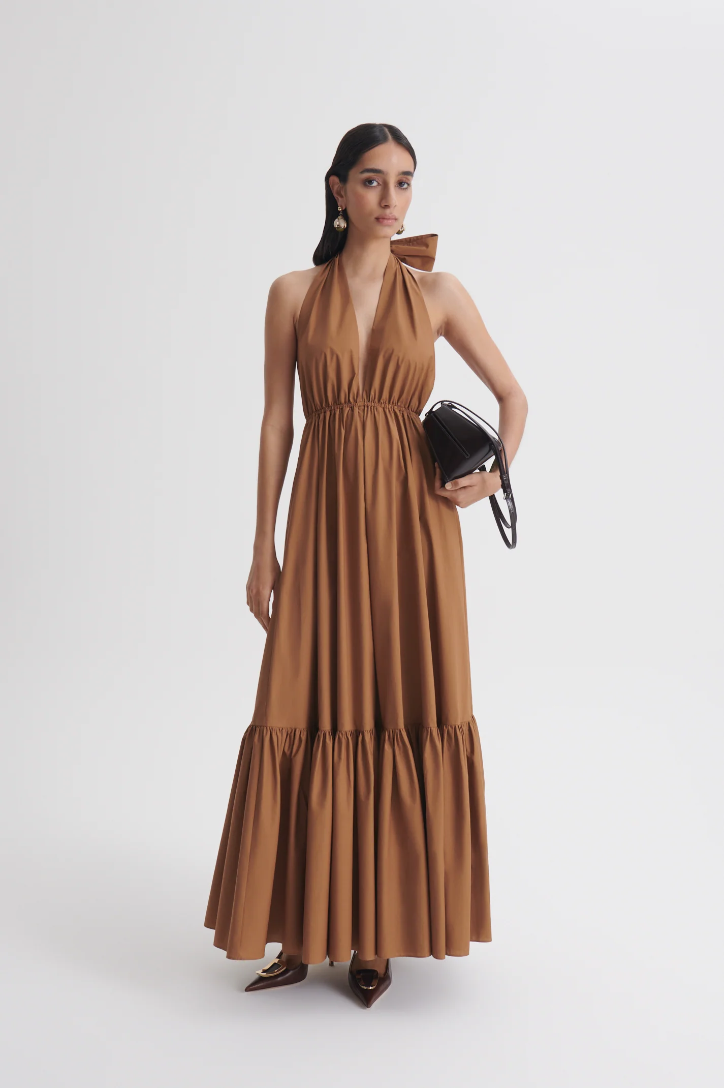 PARACHUTE COTTON HALTER DRESS - Image 4
