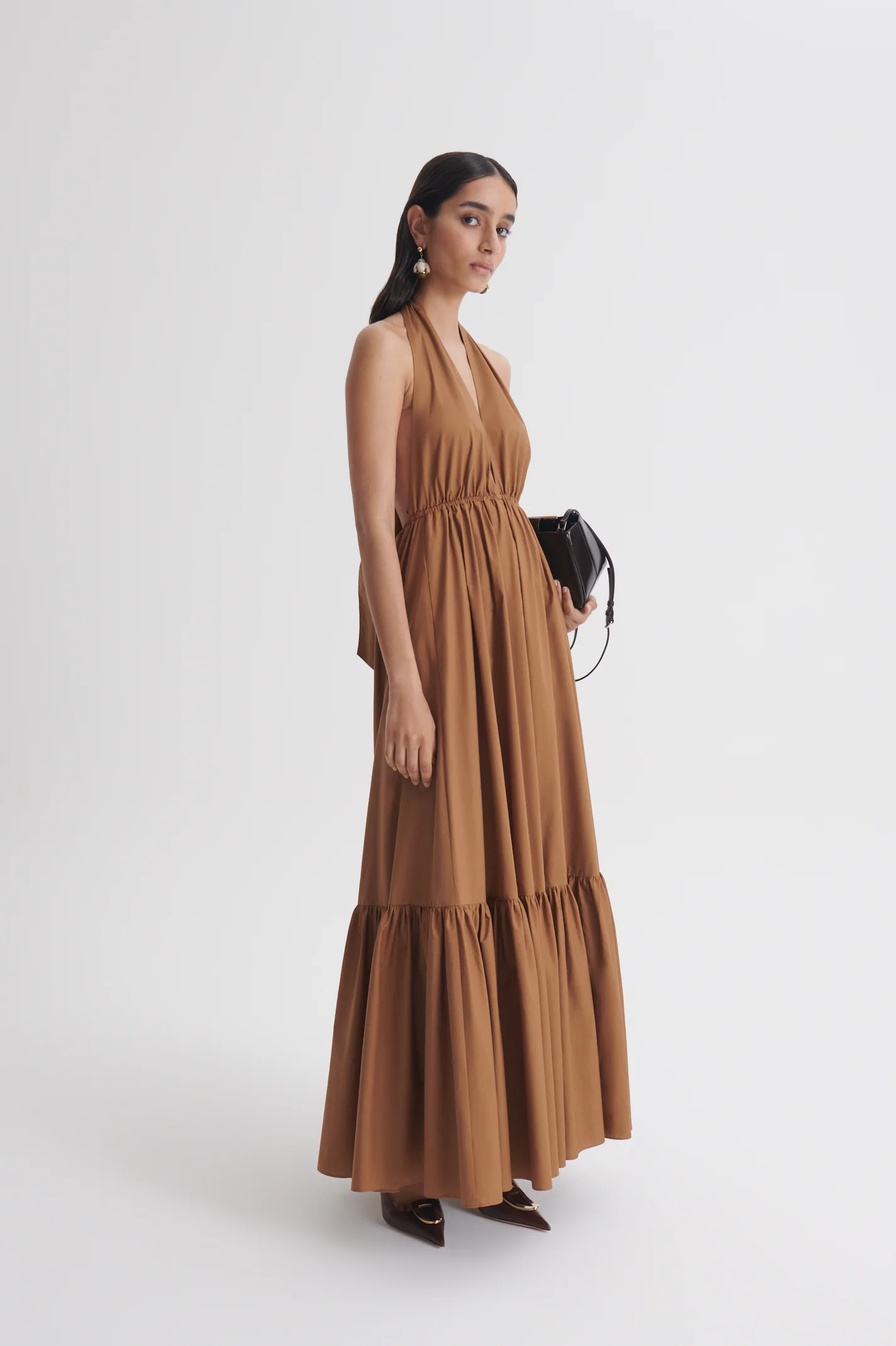 PARACHUTE COTTON HALTER DRESS - Image 5
