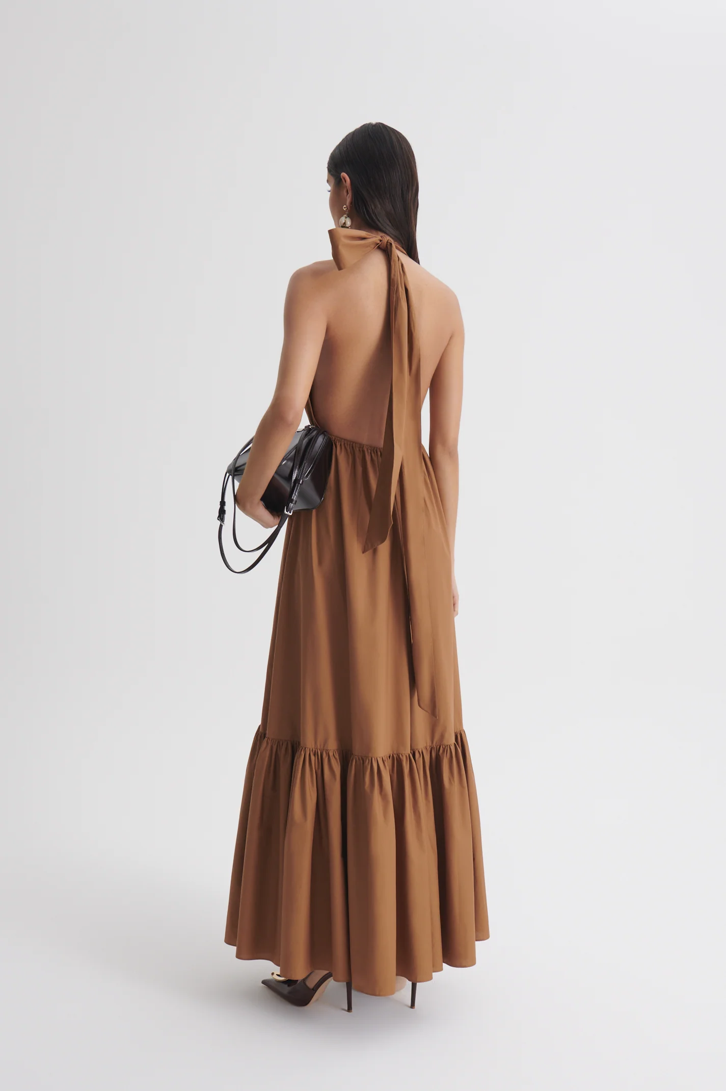 PARACHUTE COTTON HALTER DRESS - Image 6