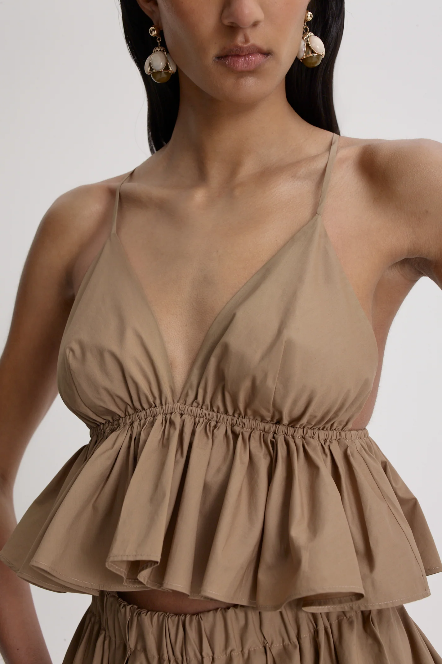 PARACHUTE COTTON RUFFLE CAMISOLE - Image 7
