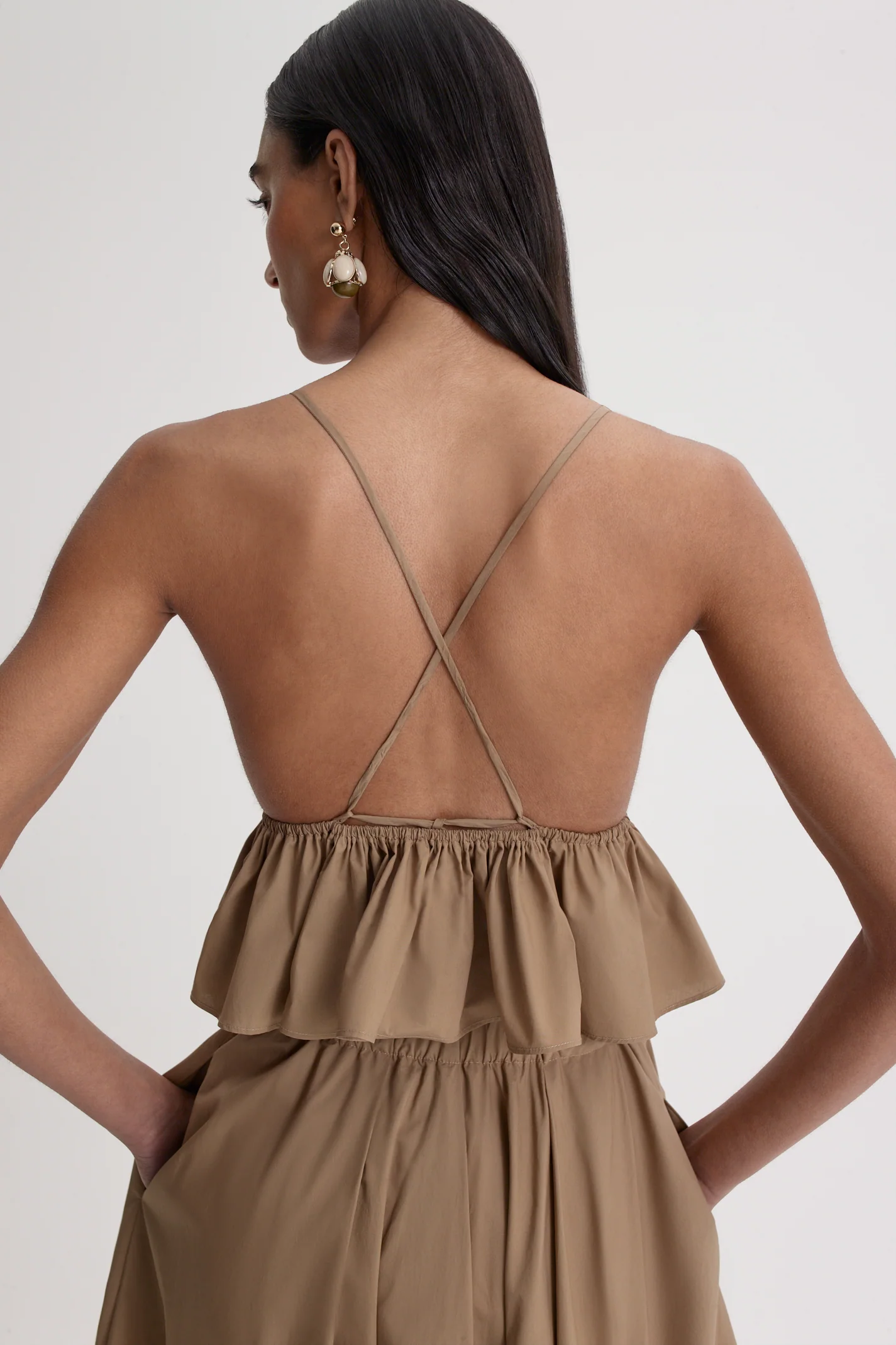 PARACHUTE COTTON RUFFLE CAMISOLE - Image 9
