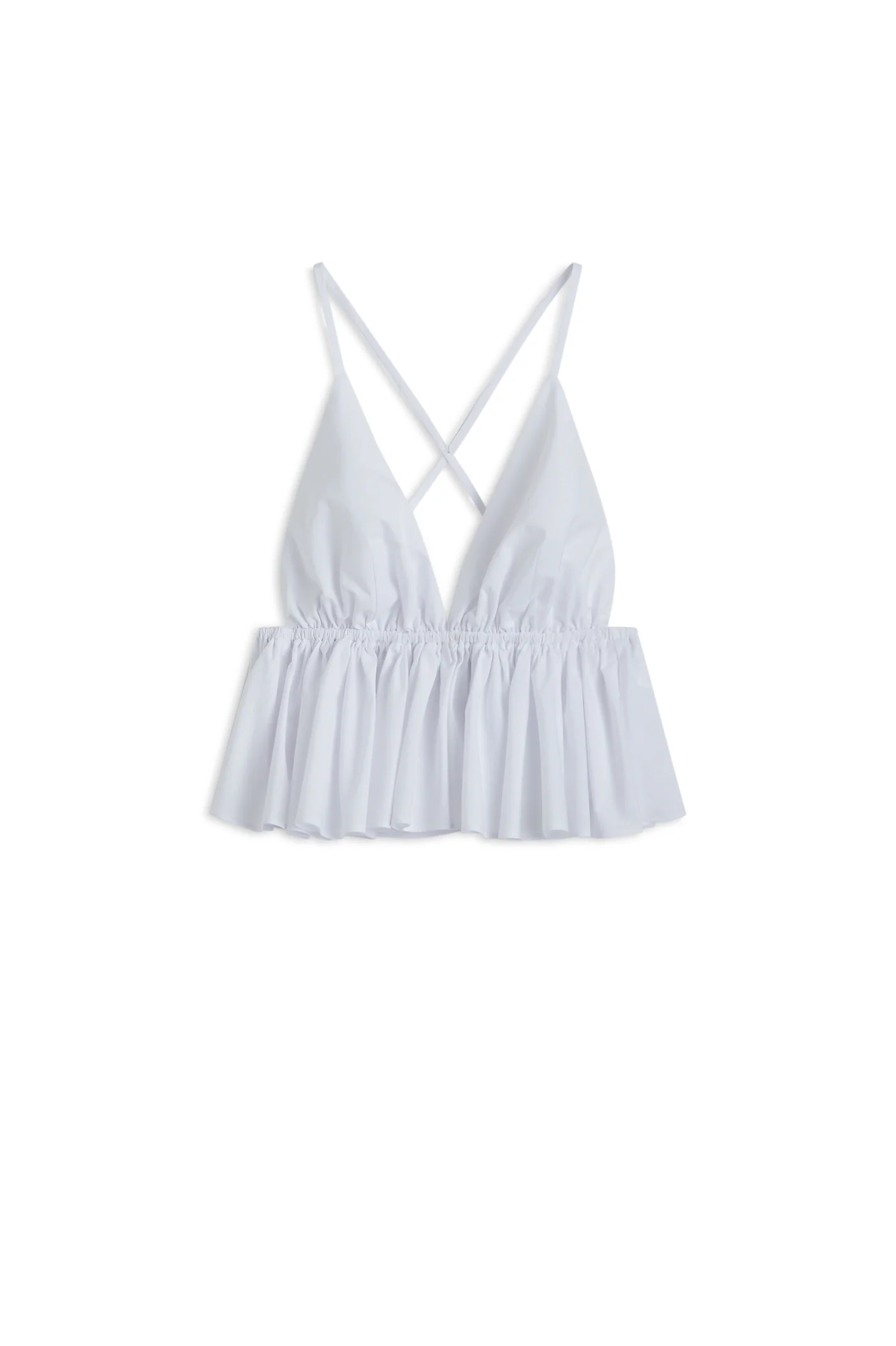 PARACHUTE COTTON RUFFLE CAMISOLE