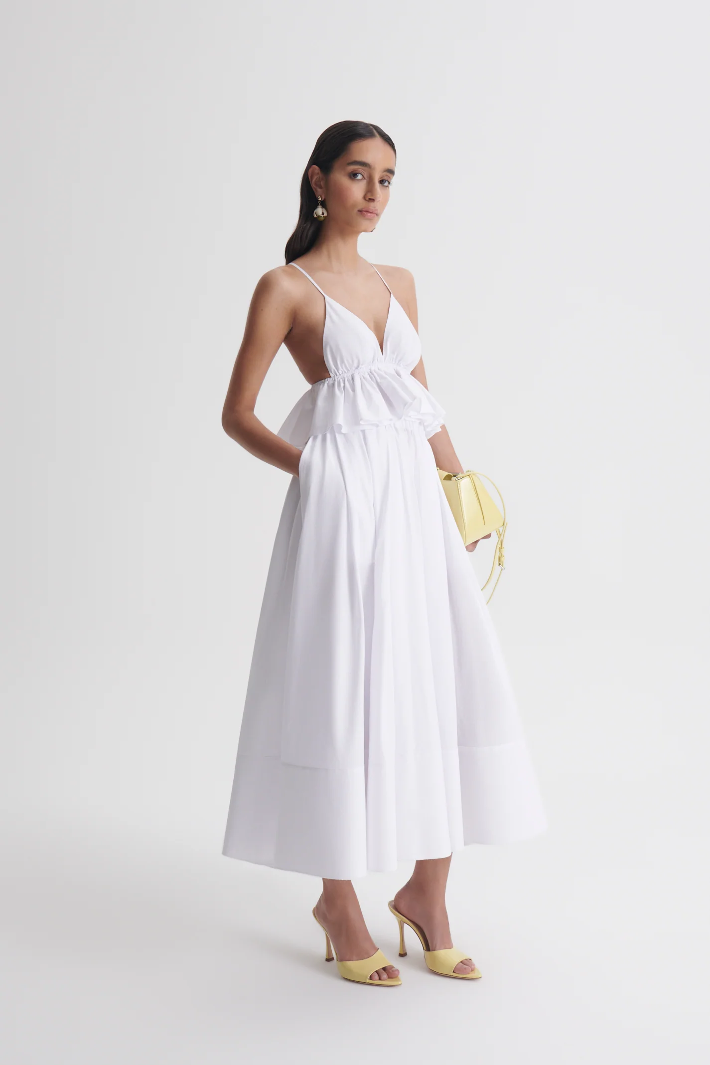 PARACHUTE COTTON RUFFLE CAMISOLE - Image 5