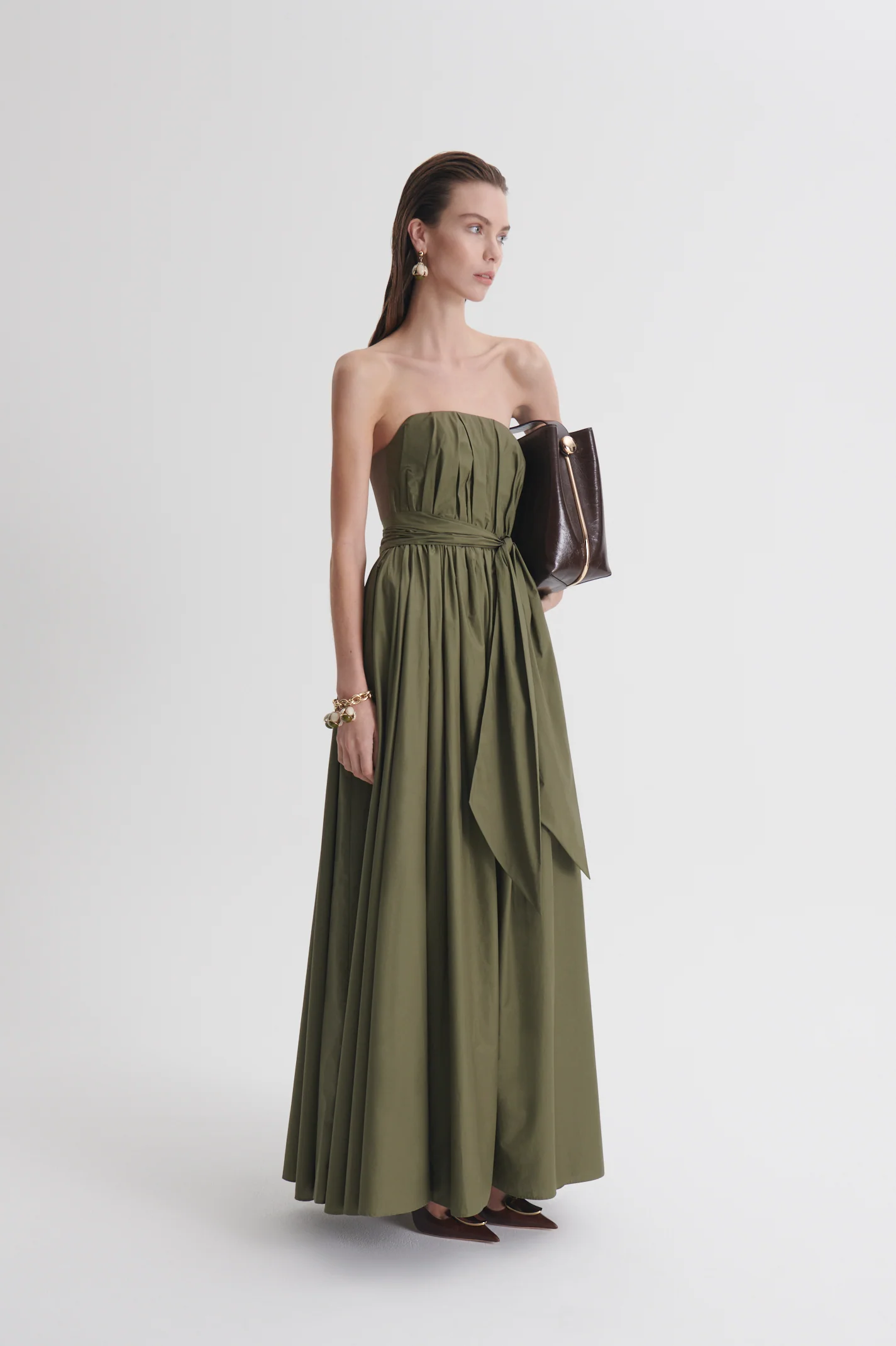 PARACHUTE CREPE KNIT GOWN - Image 4