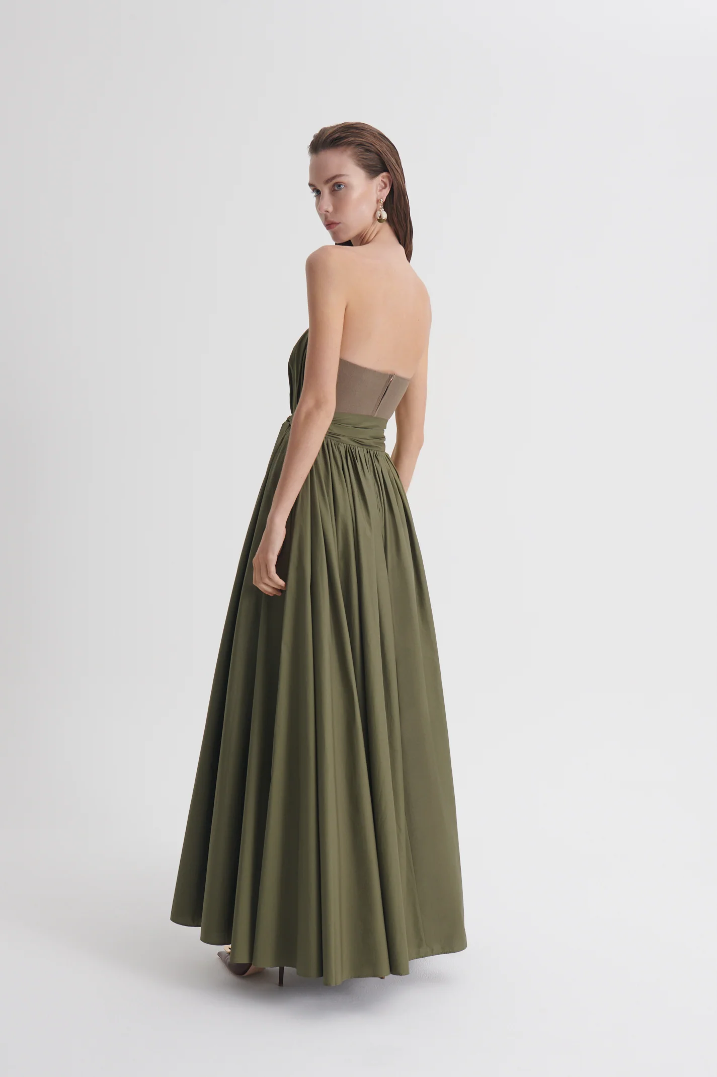 PARACHUTE CREPE KNIT GOWN - Image 5