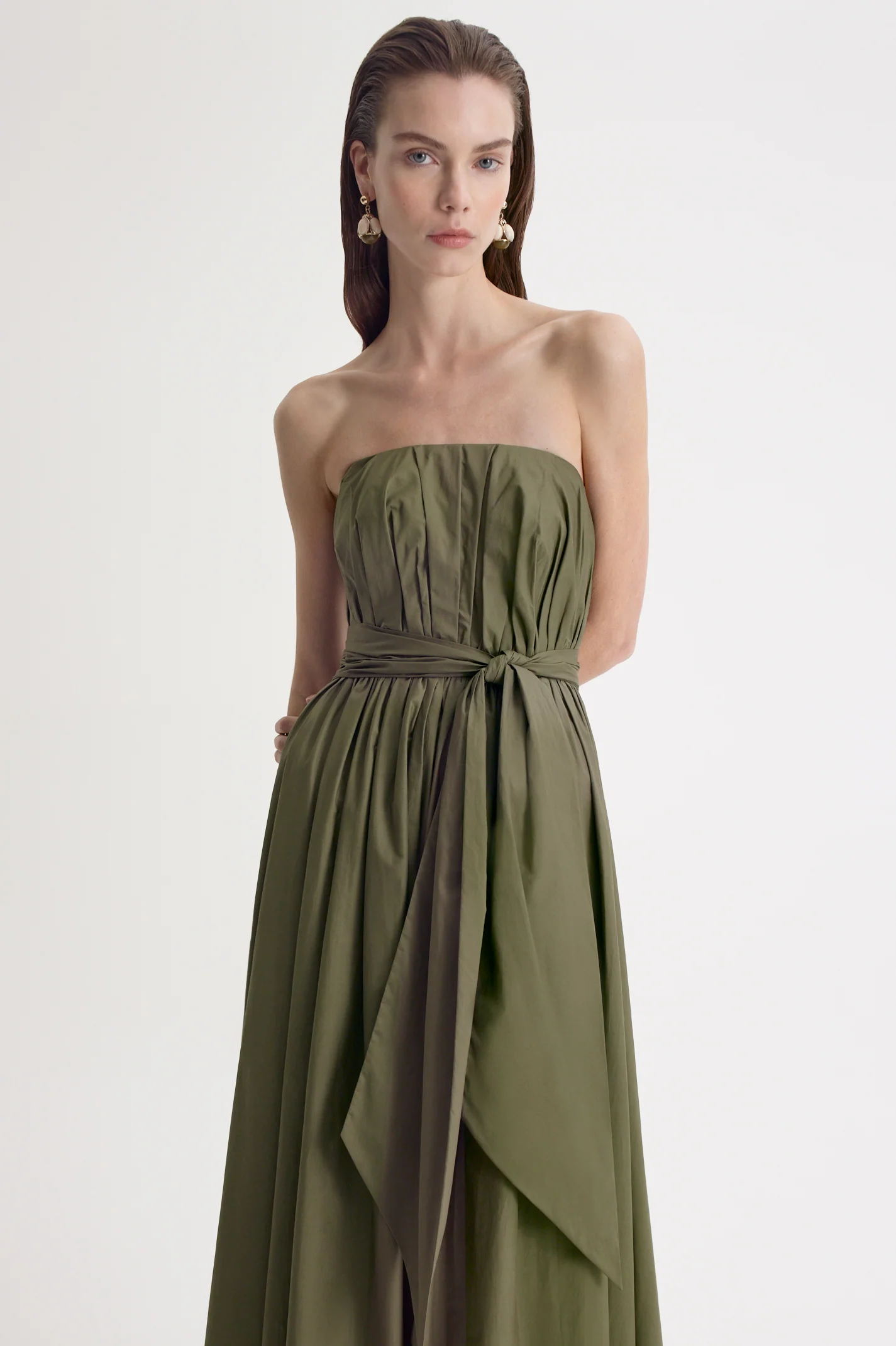 PARACHUTE CREPE KNIT GOWN - Image 6