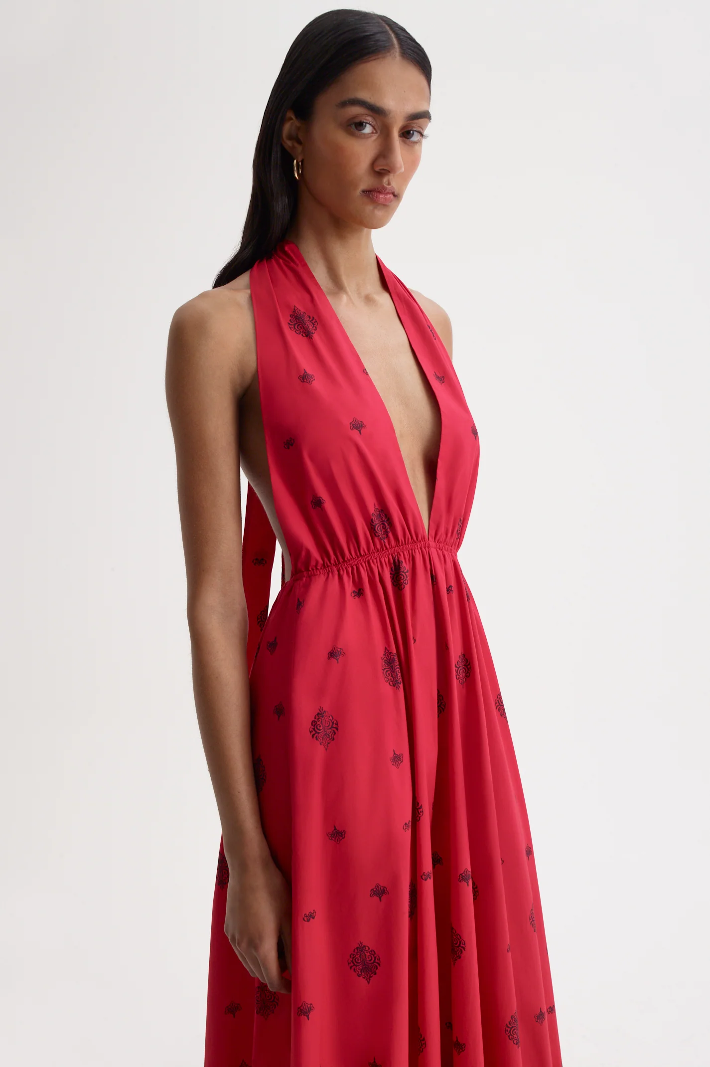 PARACHUTE FOULARD HALTER DRESS - Image 3
