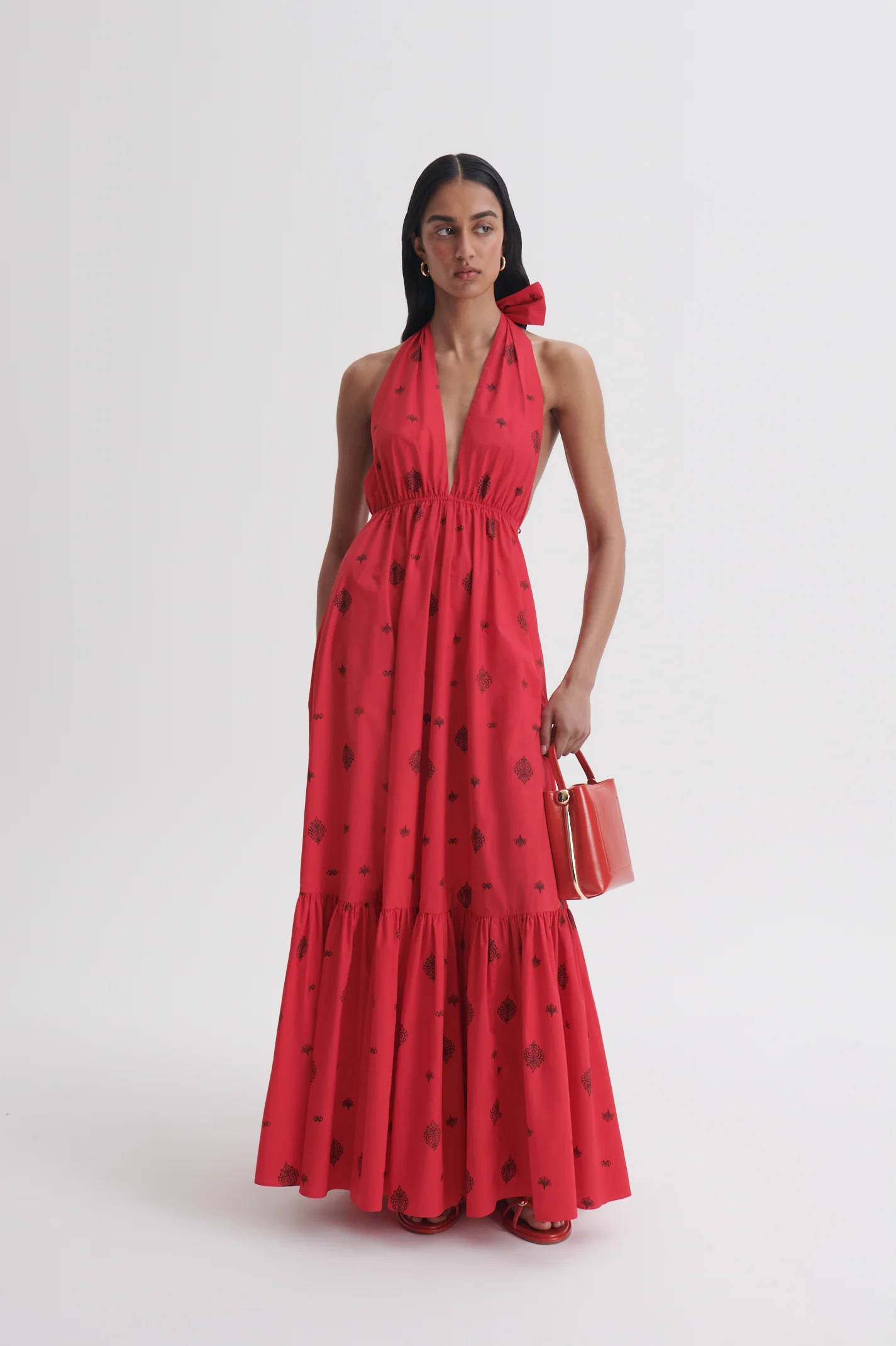 PARACHUTE FOULARD HALTER DRESS - Image 4