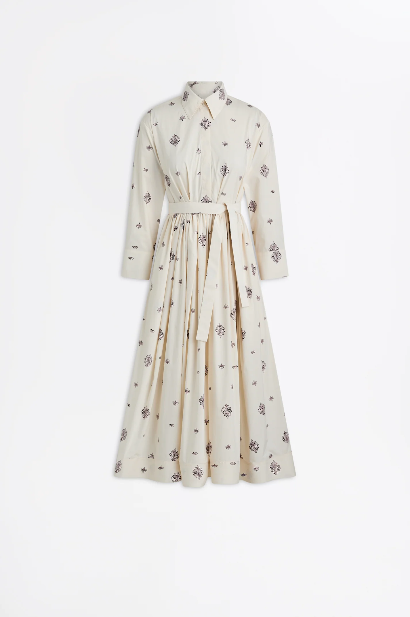 PARACHUTE FOULARD SHIRT DRESS - Image 2