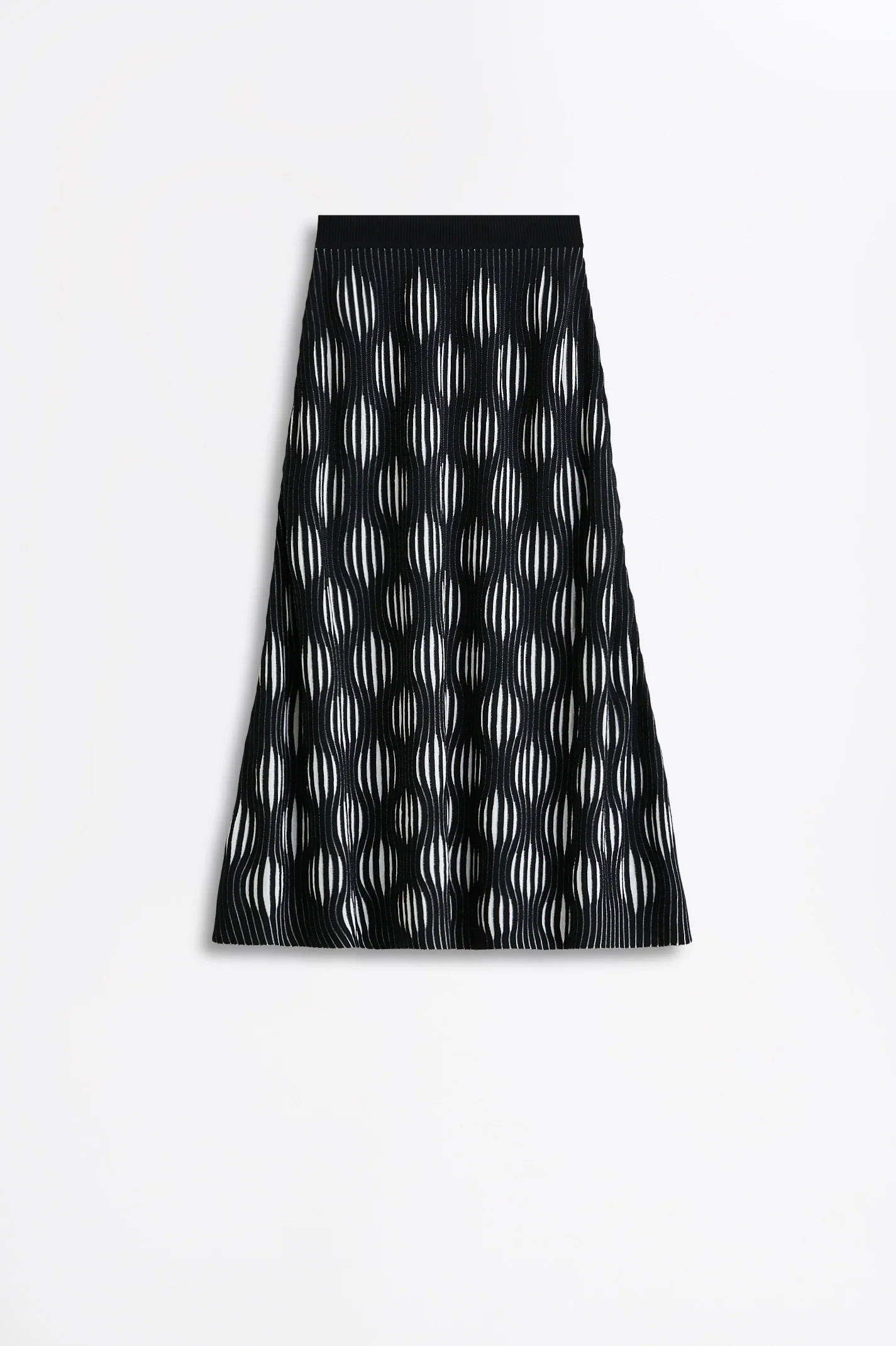 PLEAT WAVE STITCH SKIRT - Image 2