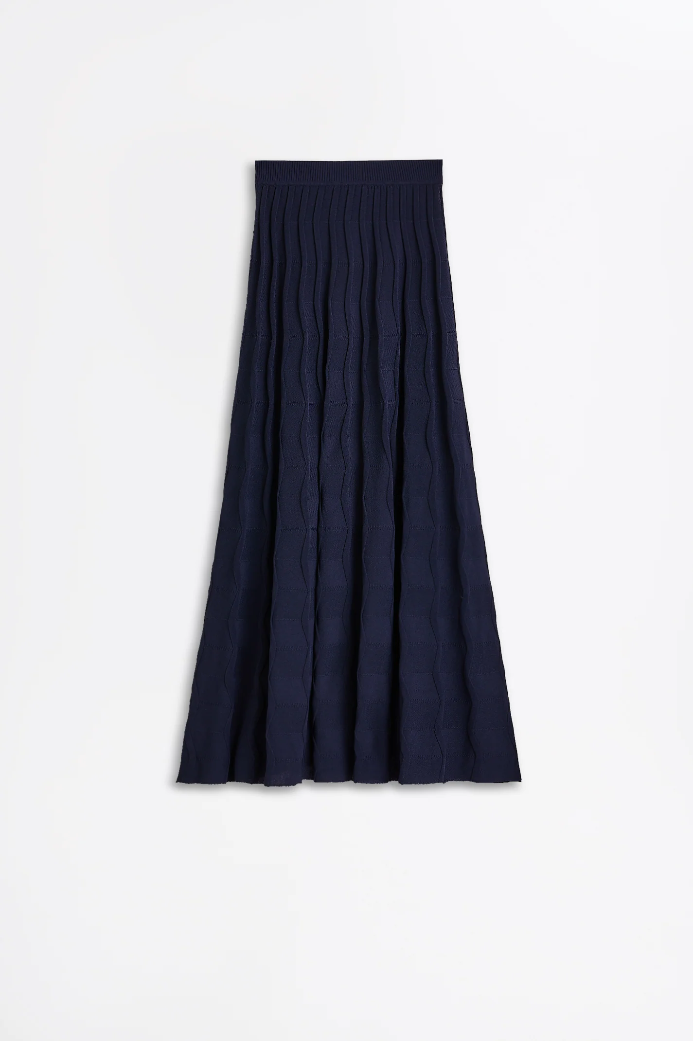 PLEAT WAVE STITCH SKIRT - Image 2