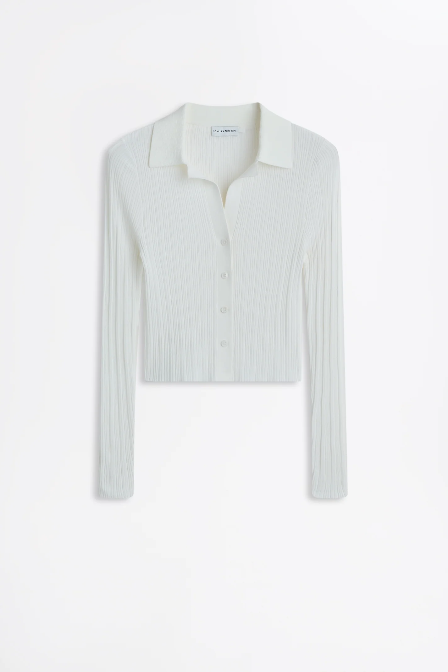 PLEATED RIB CARDIGAN - Image 2