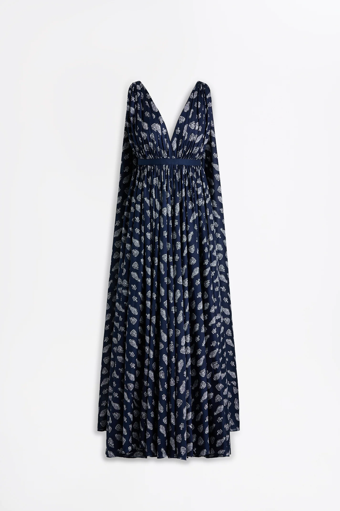 POLISHED VOILE PAISLEY GOWN - Image 2