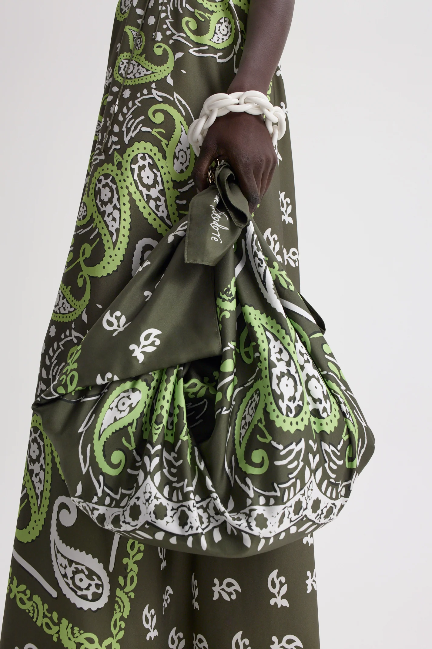 SILK BANDANA BAG - Image 4