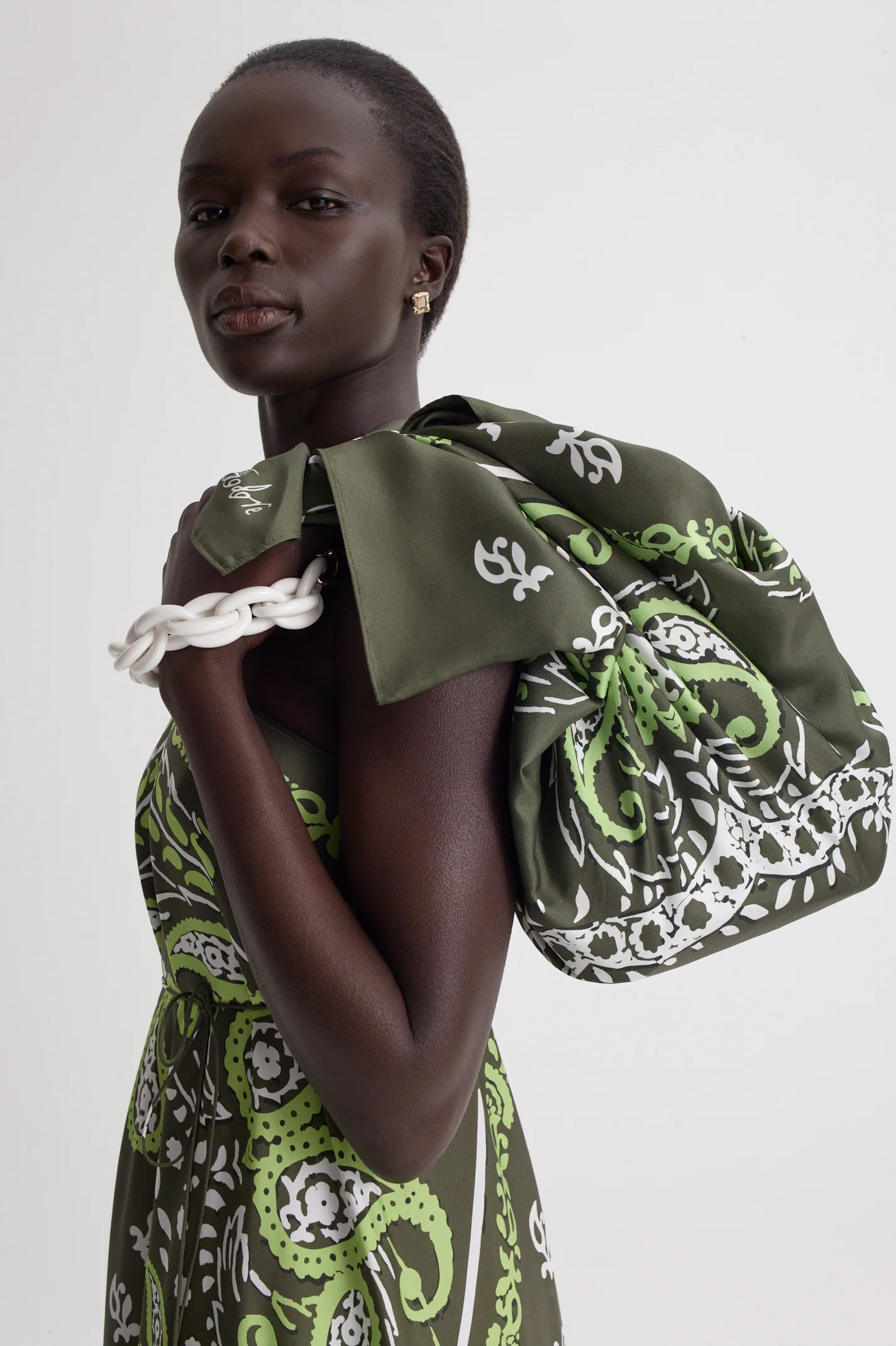 SILK BANDANA BAG - Image 5