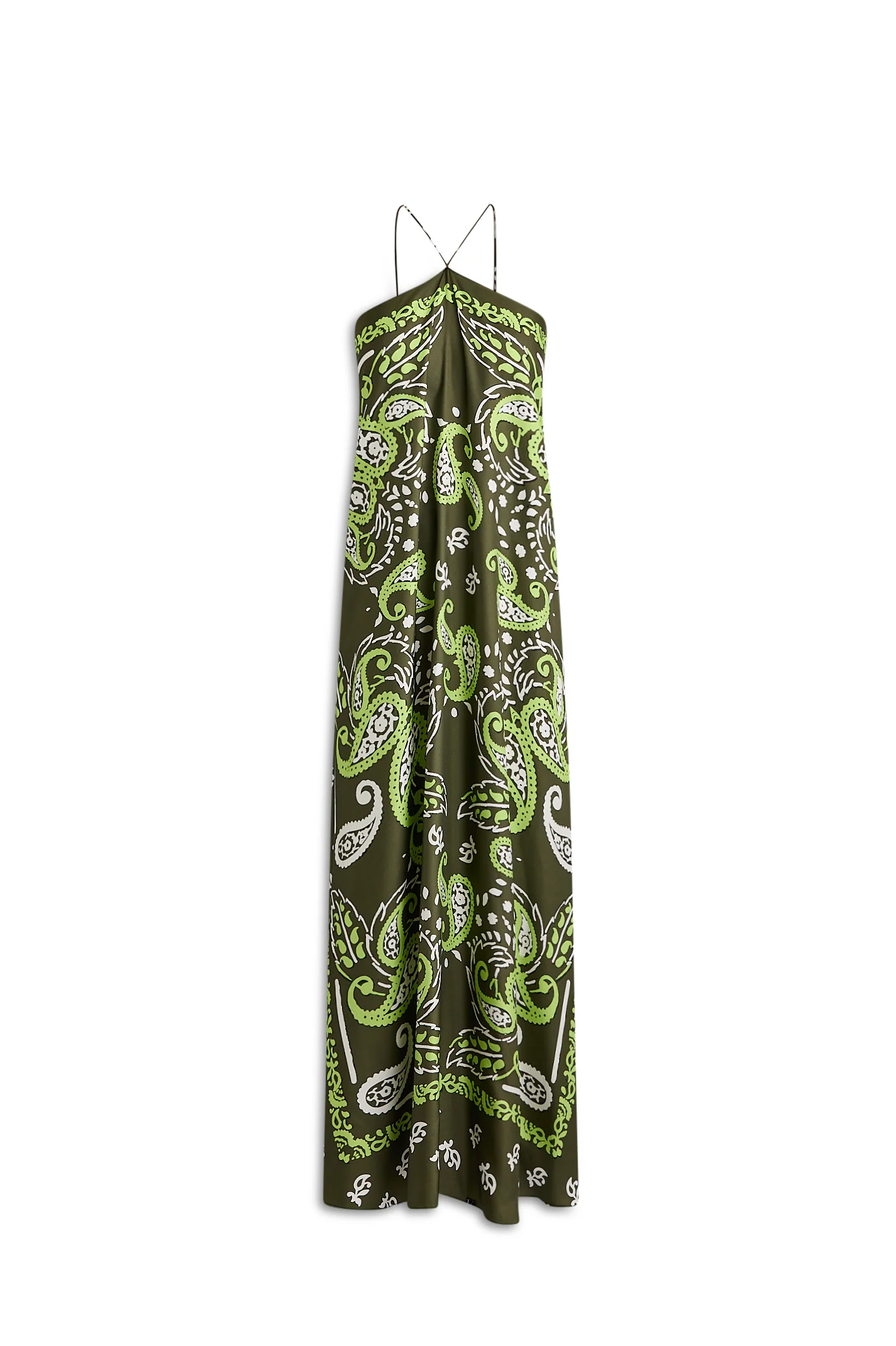 SILK BANDANA DRESS