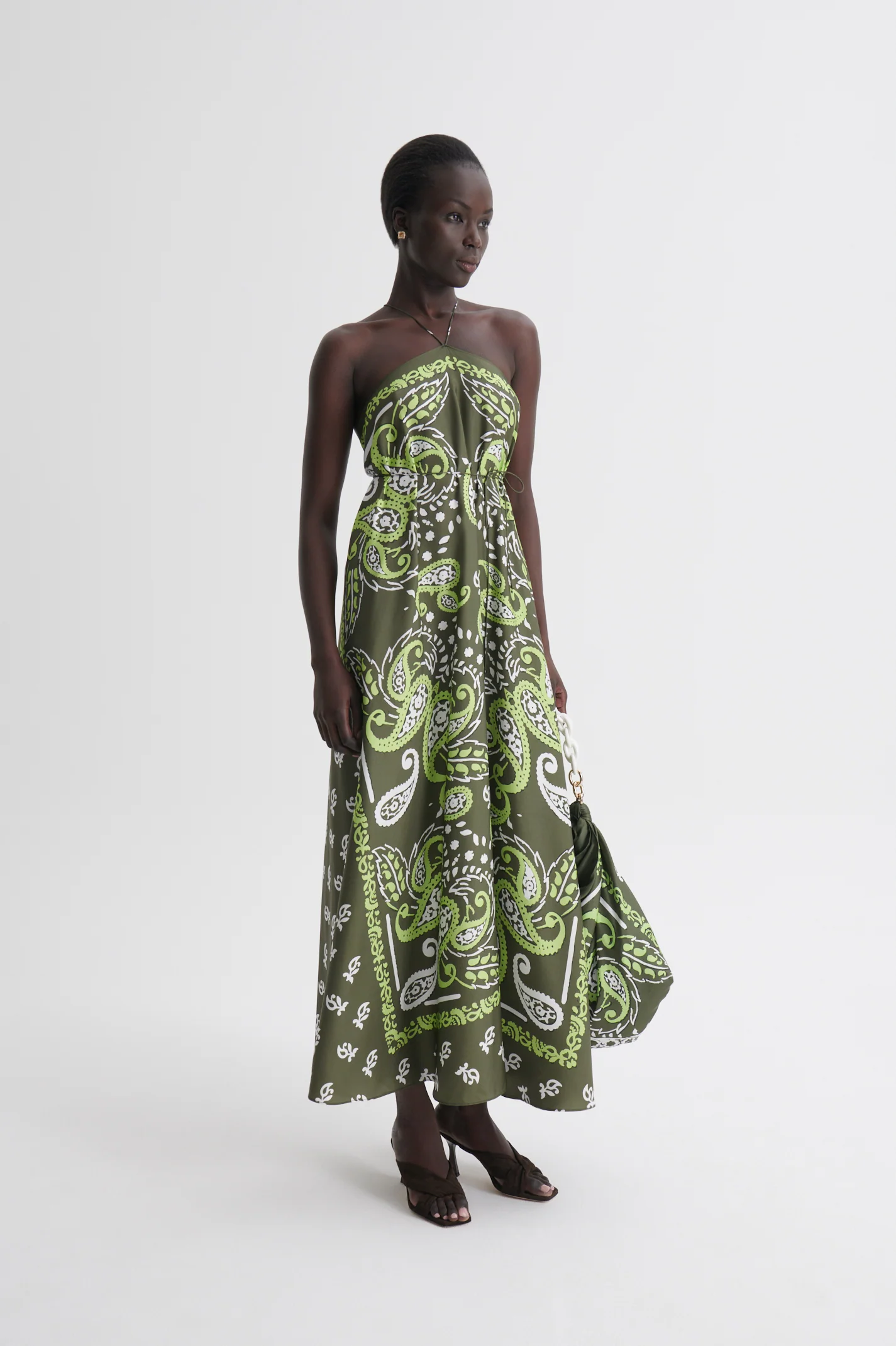 SILK BANDANA DRESS - Image 5