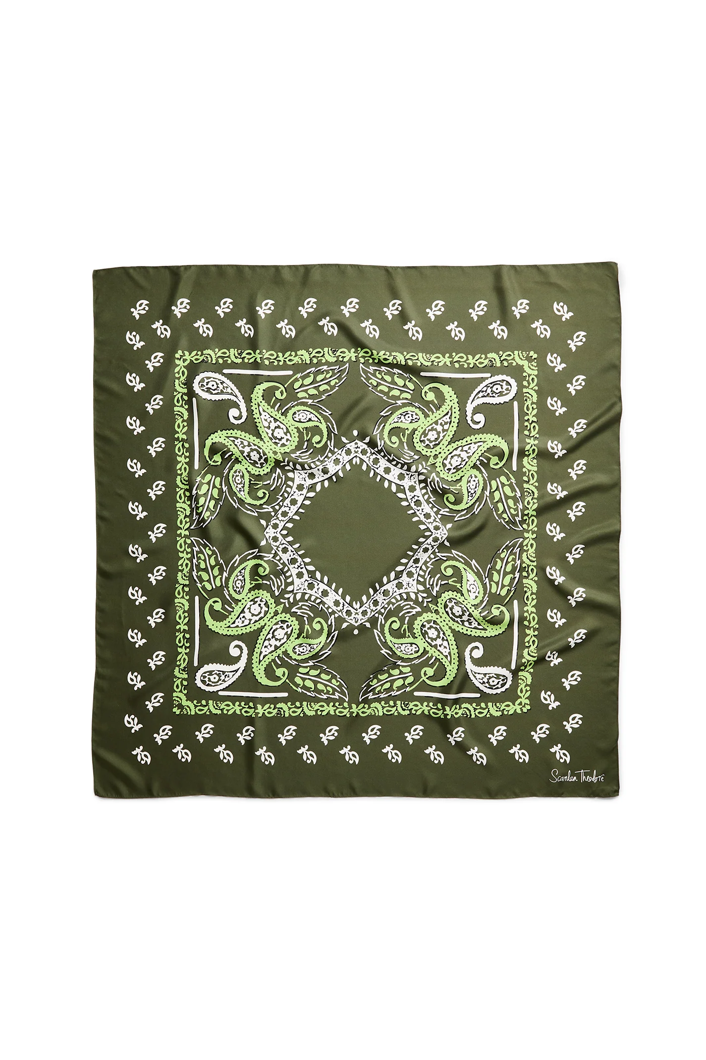 SILK BANDANA SCARF
