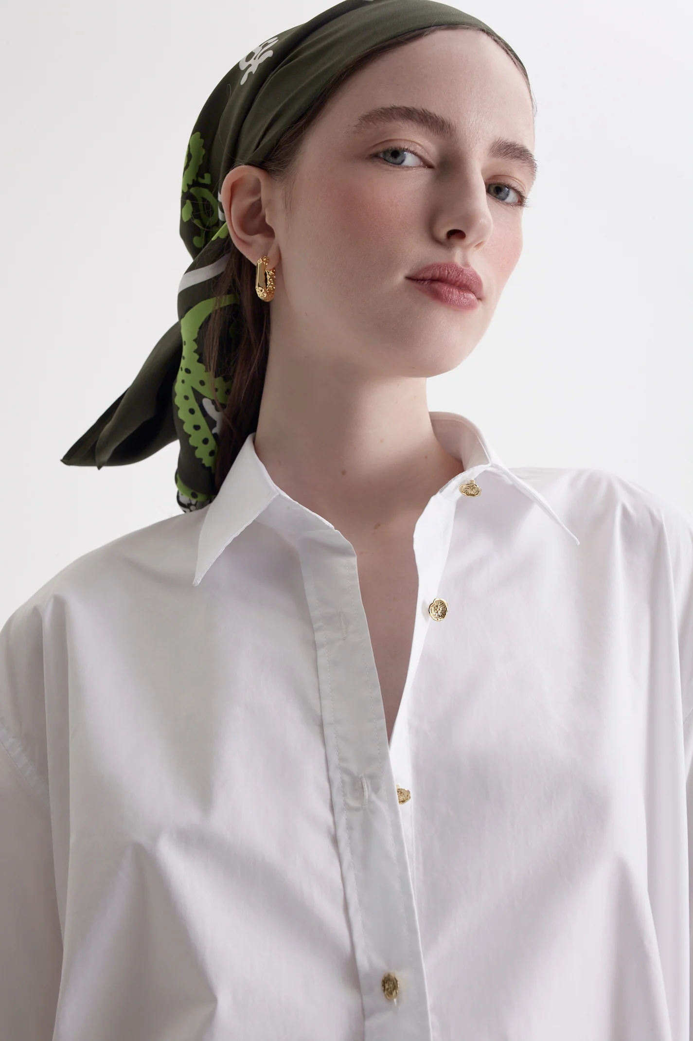 SILK BANDANA SCARF - Image 3