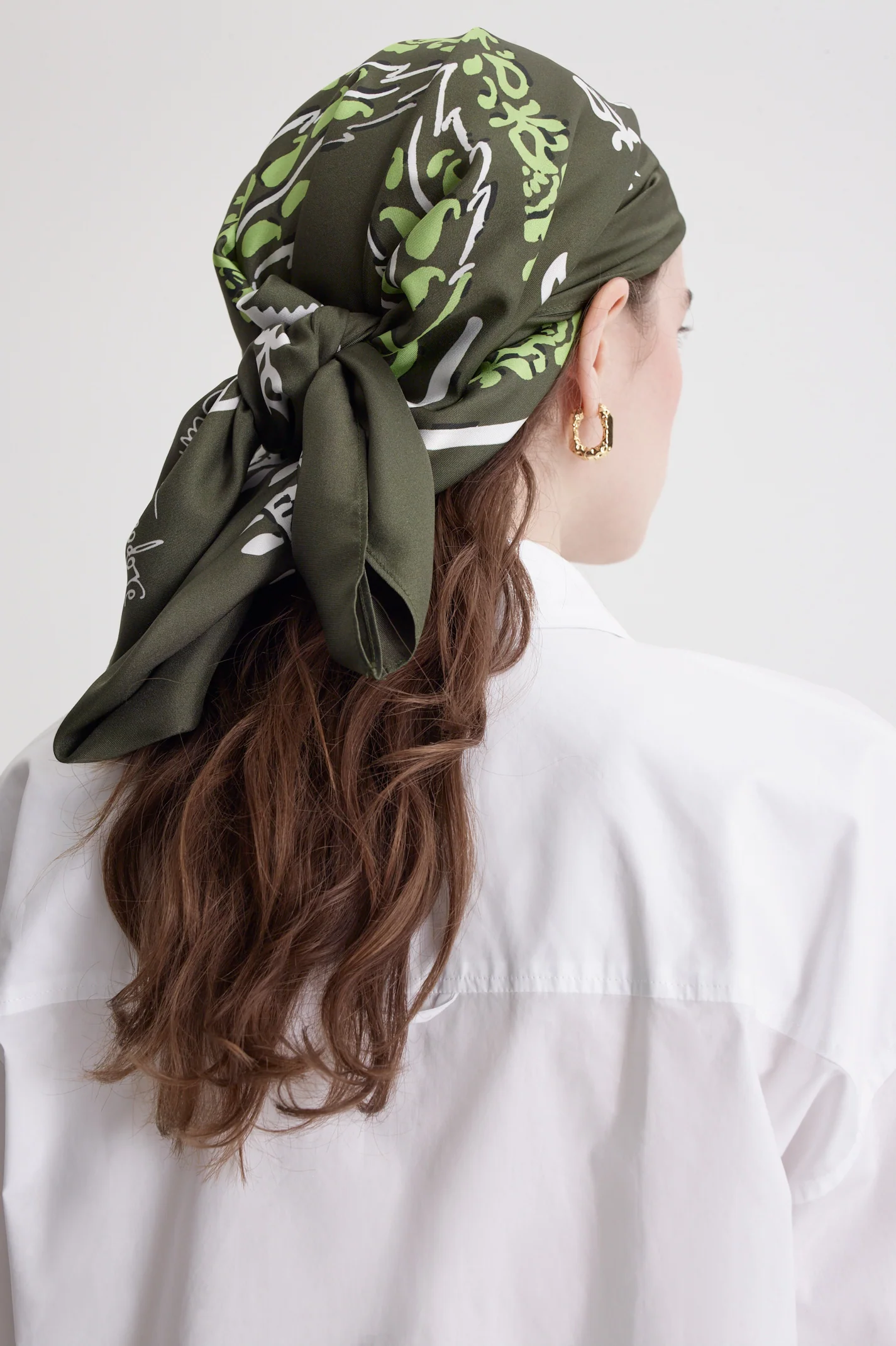 SILK BANDANA SCARF - Image 5