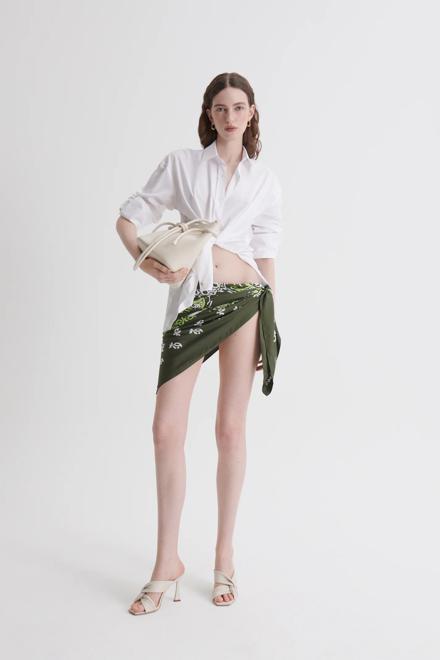 SILK BANDANA SCARF - Image 6
