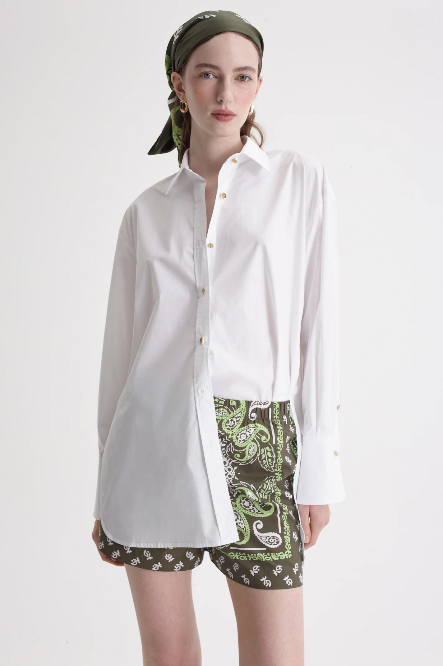 SILK BANDANA SCARF - Image 8