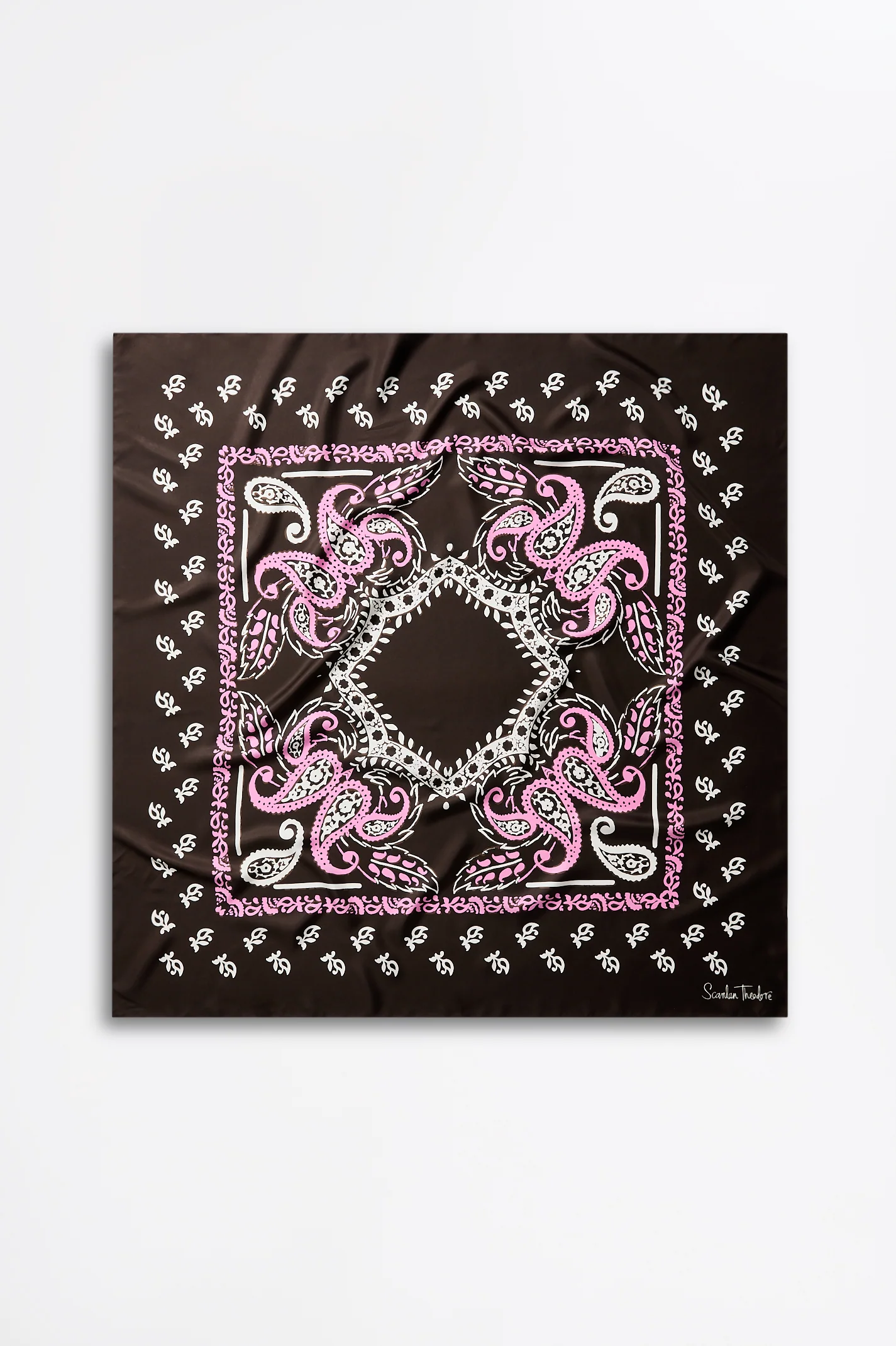 SILK BANDANA SCARF - Image 2