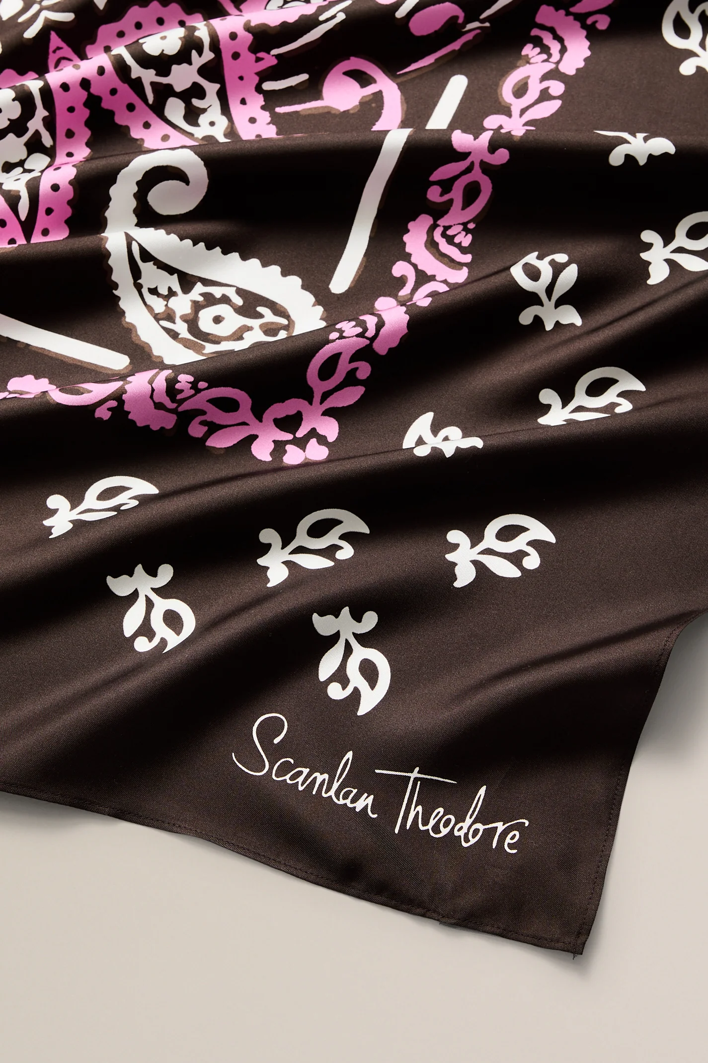 SILK BANDANA SCARF - Image 6
