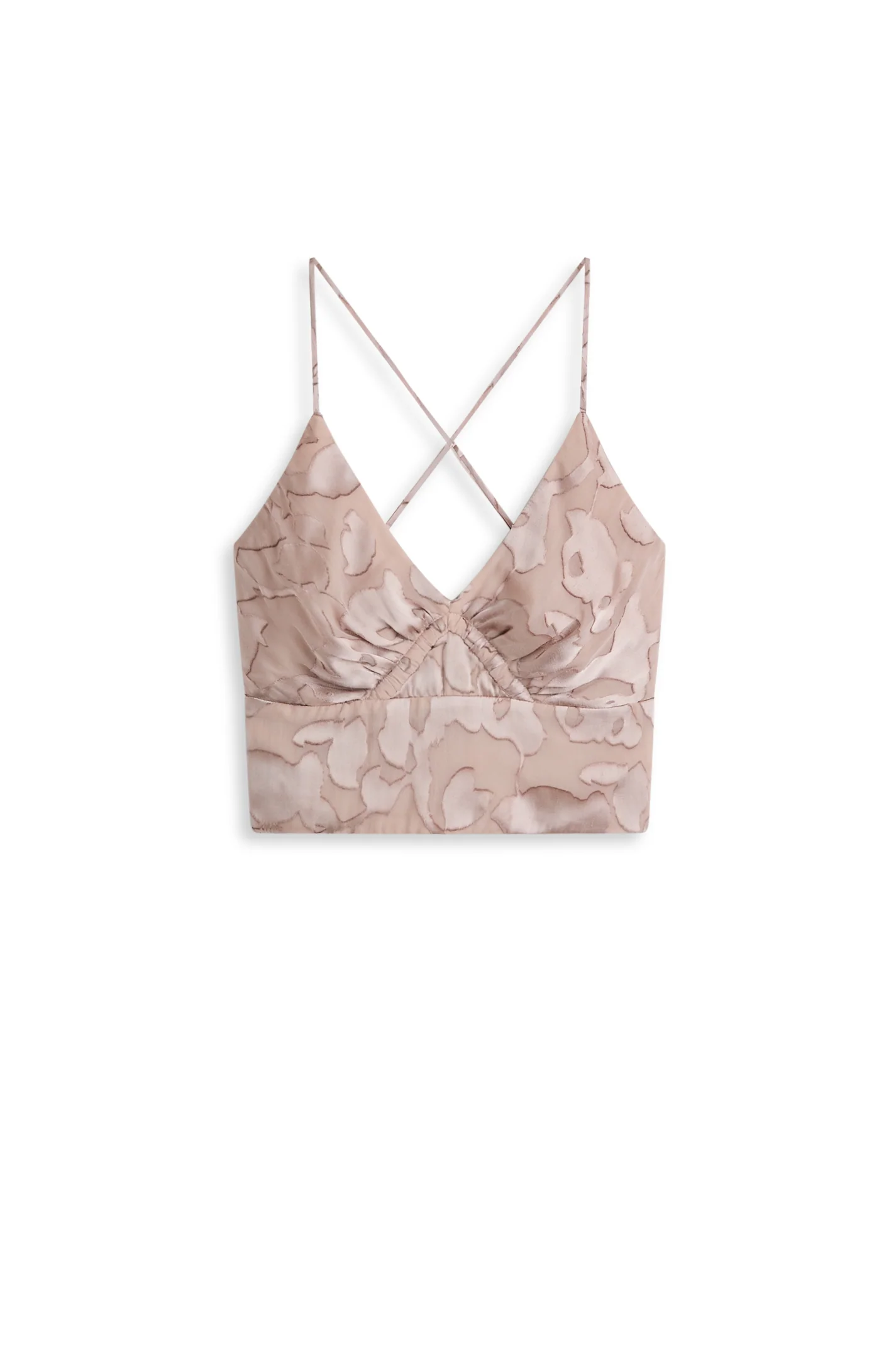 SILK BURNOUT SATIN CAMISOLE