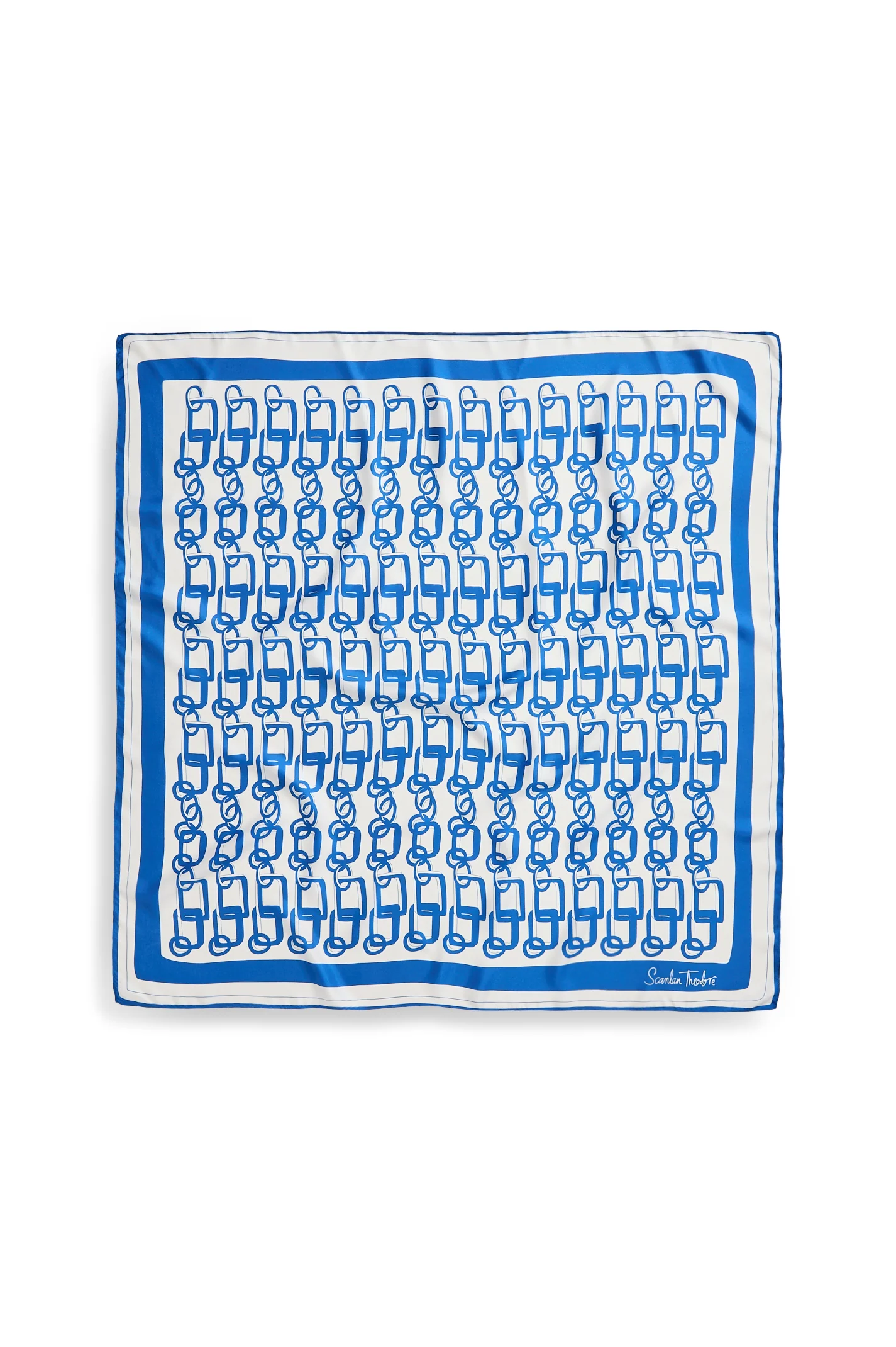 SILK CHAIN SCARF