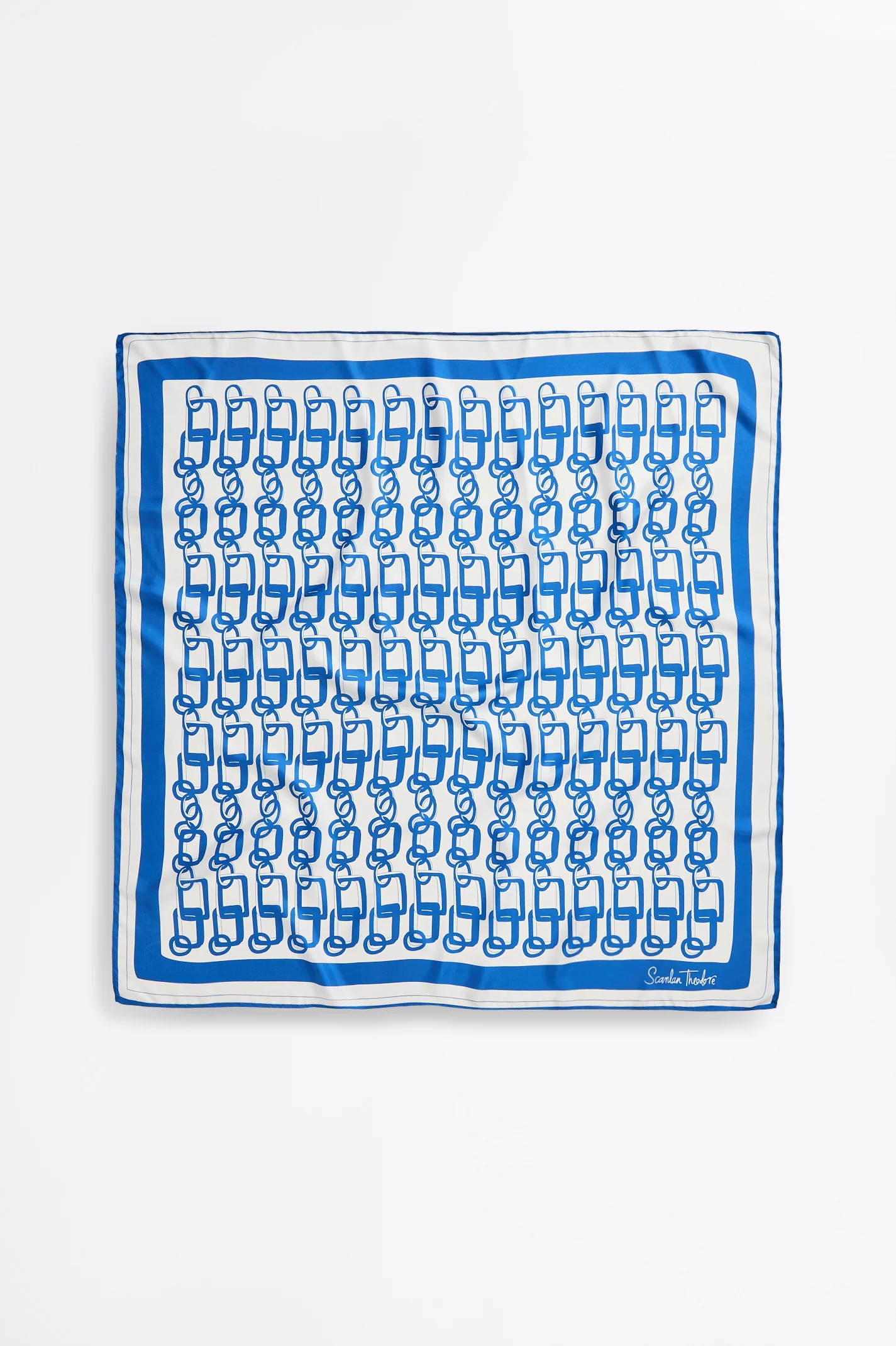 SILK CHAIN SCARF - Image 2