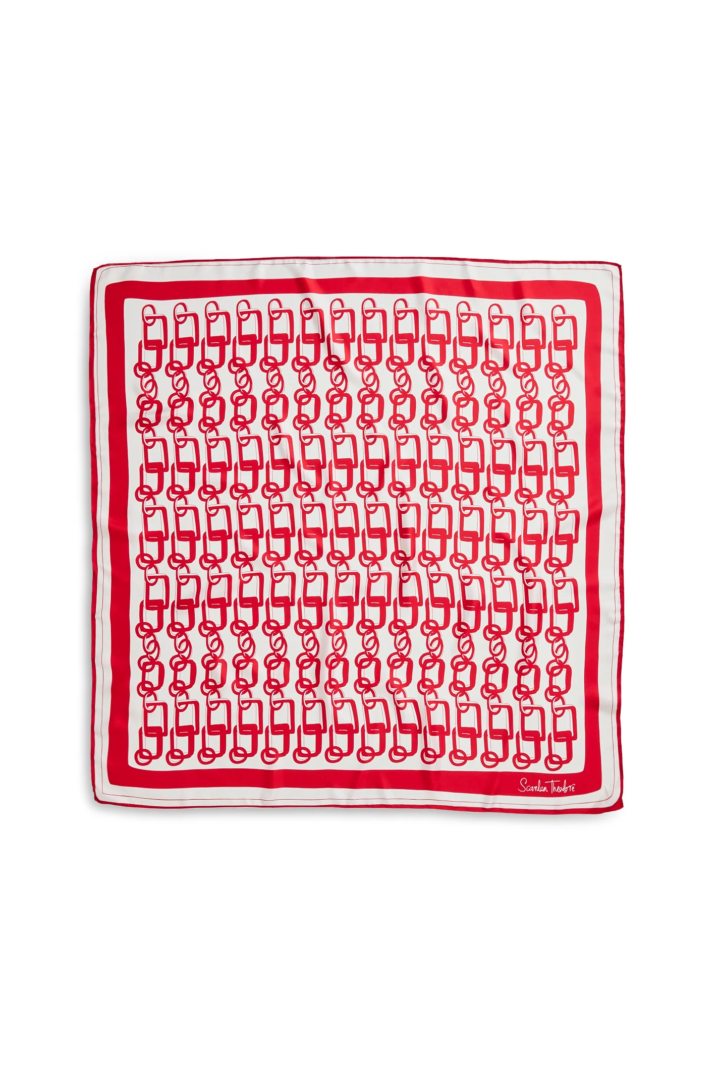 SILK CHAIN SCARF