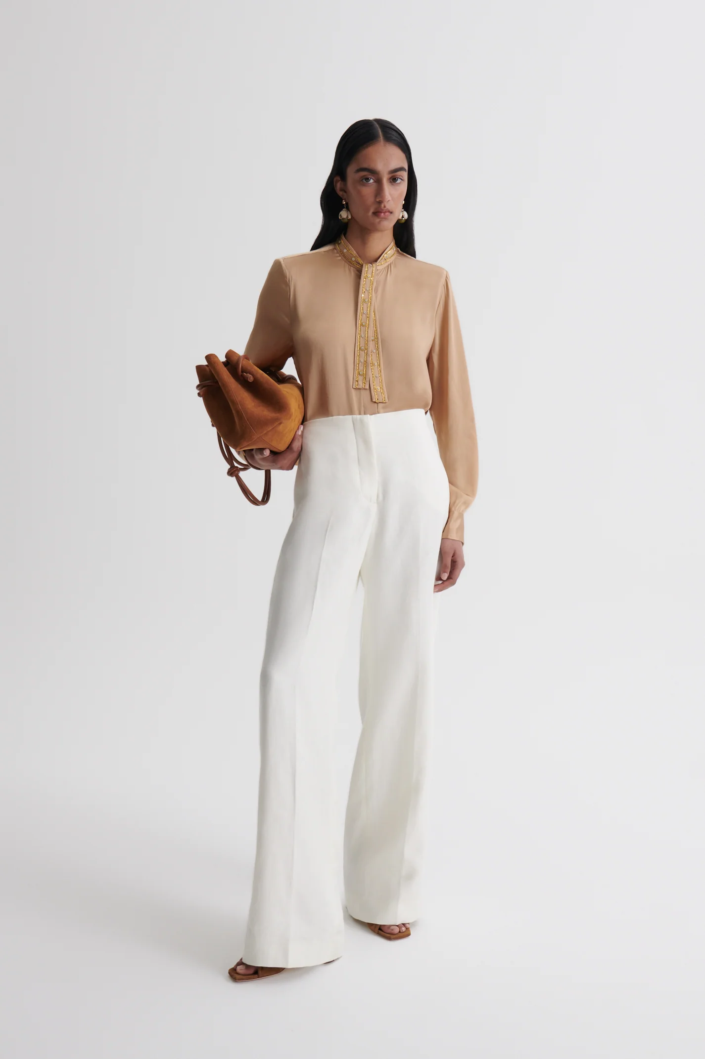SILK GOLD CHAIN SHIRT - Image 3
