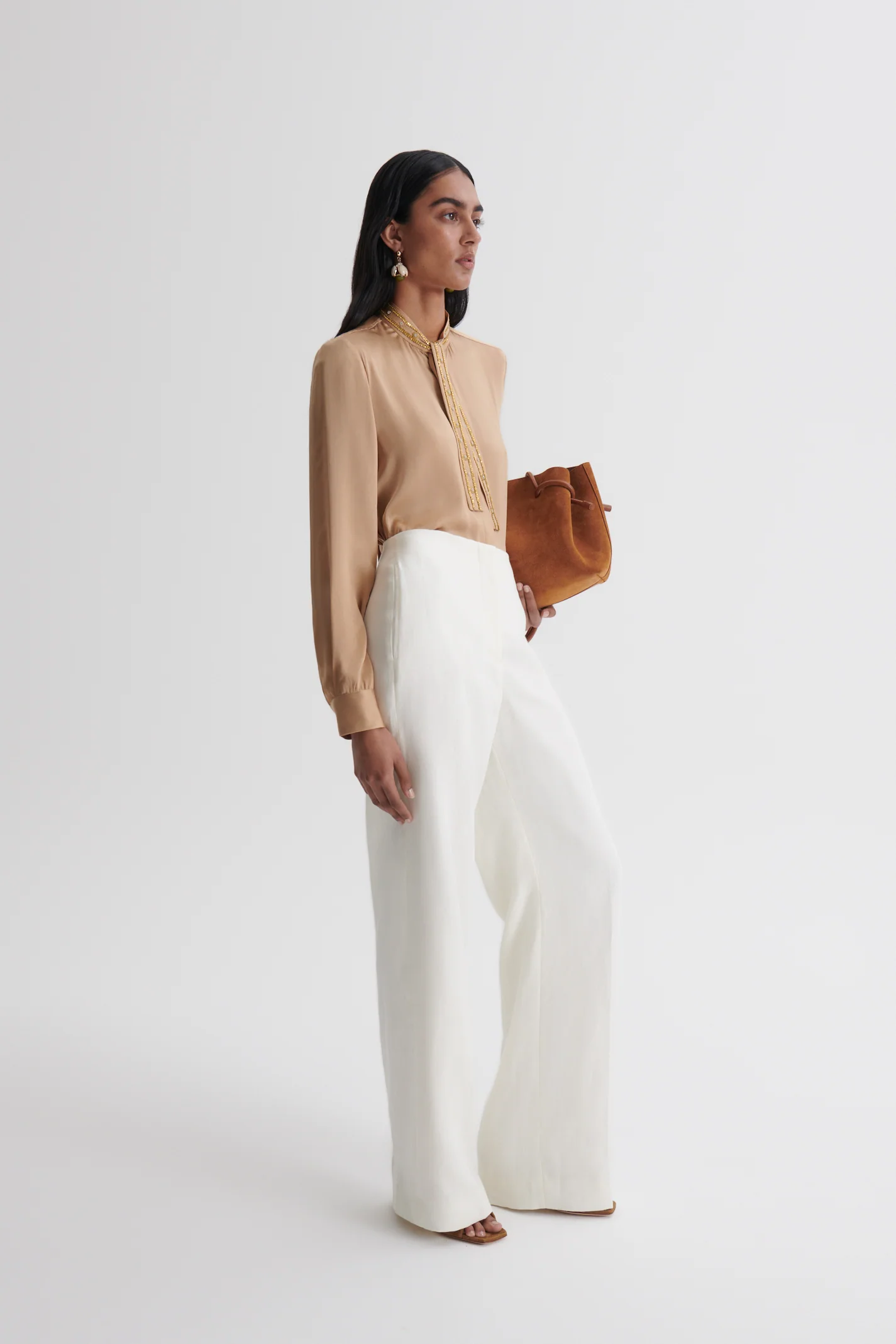 SILK GOLD CHAIN SHIRT - Image 4