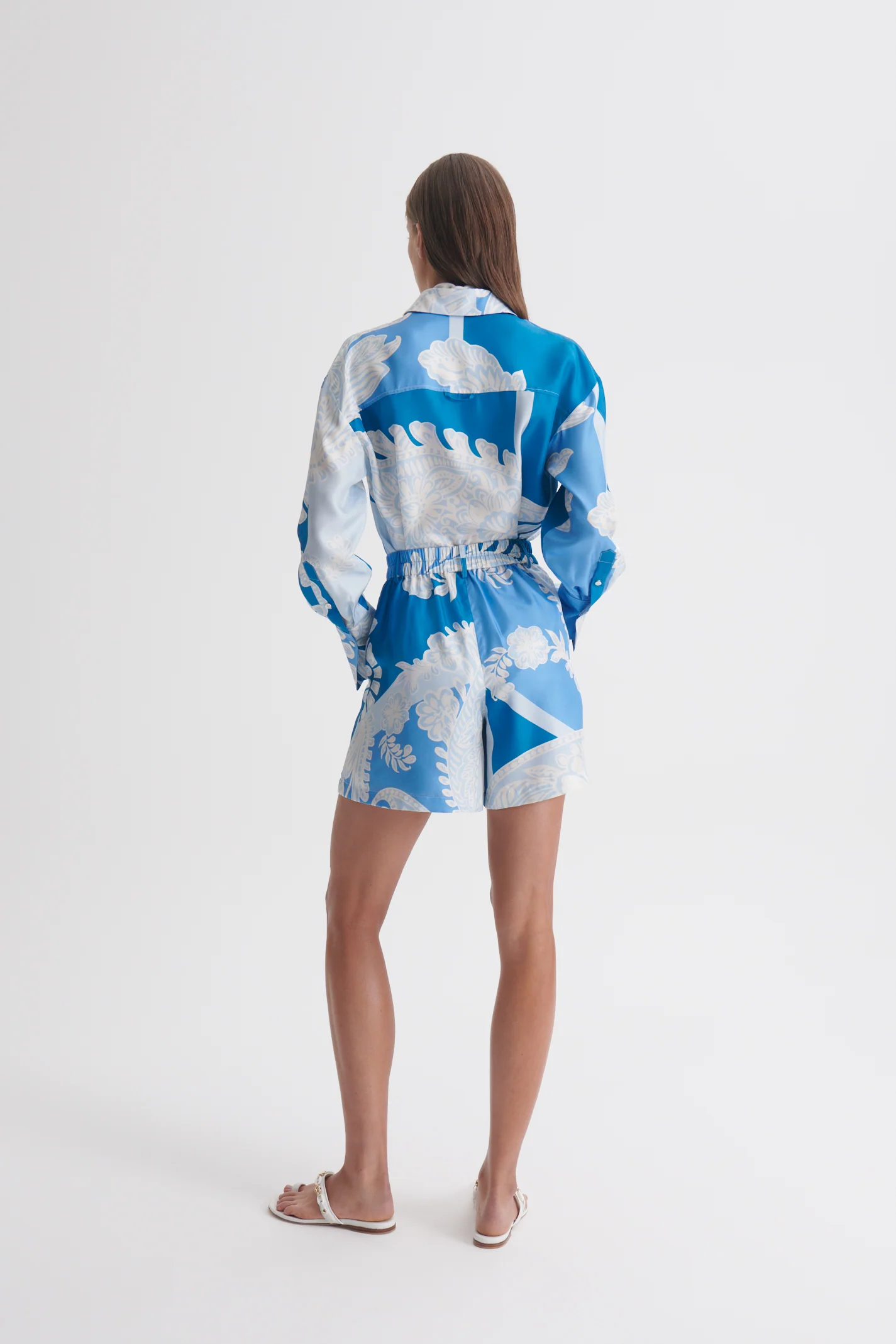 SILK HARROW PRINT SHORT - Image 5