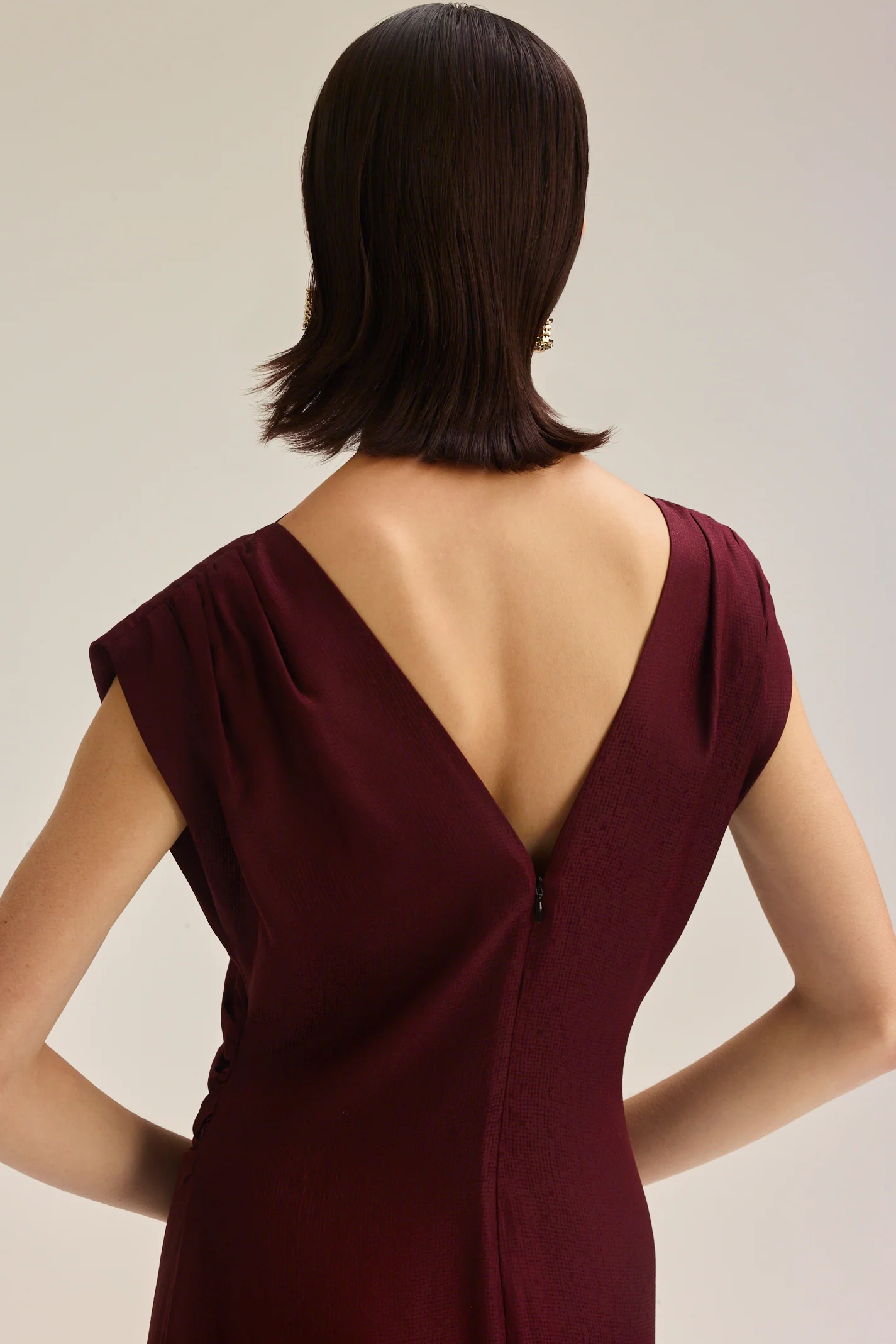 SILK JACQUARD DRESS - Image 7