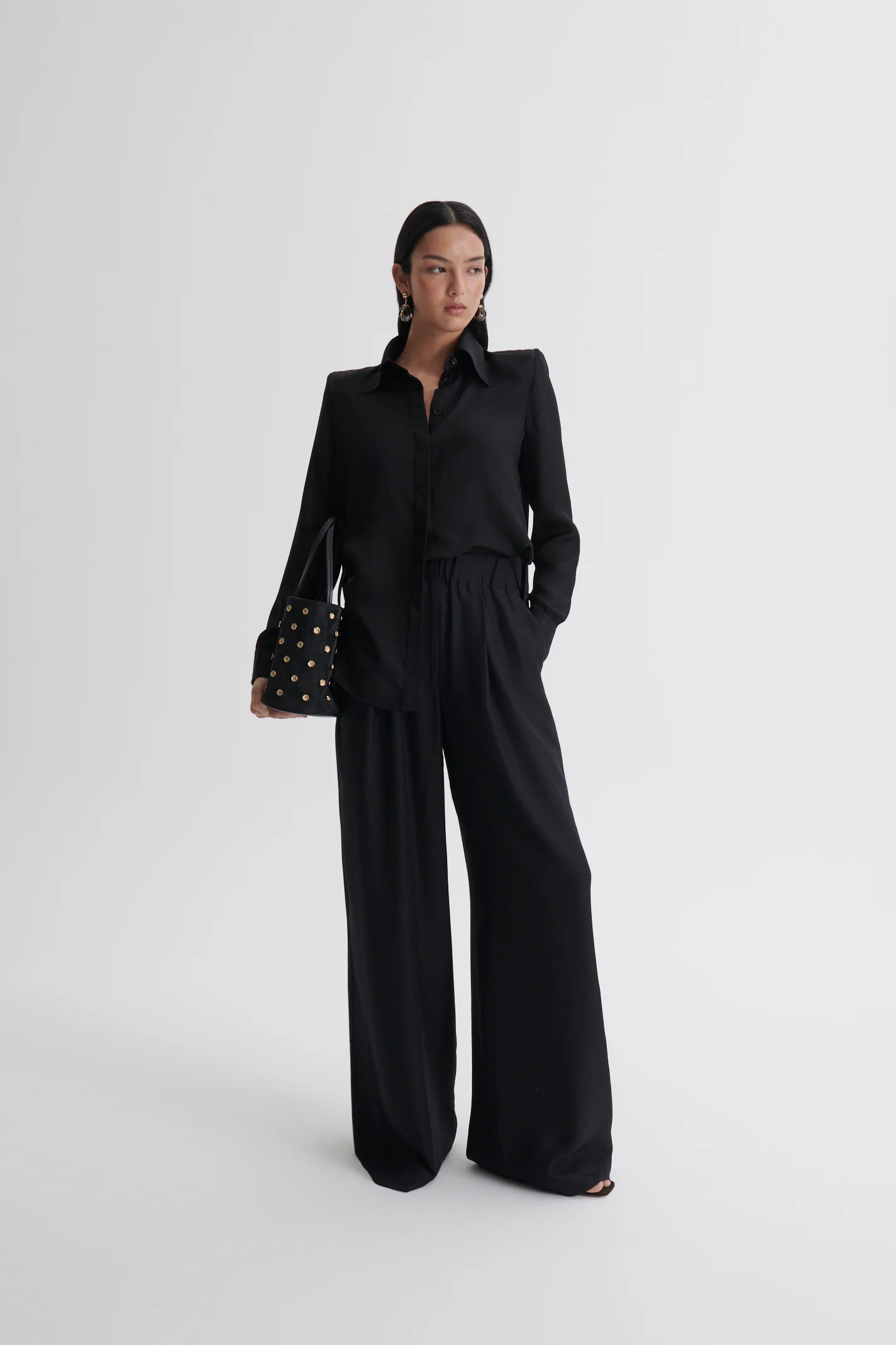 SILK JACQUARD TROUSER - Image 3