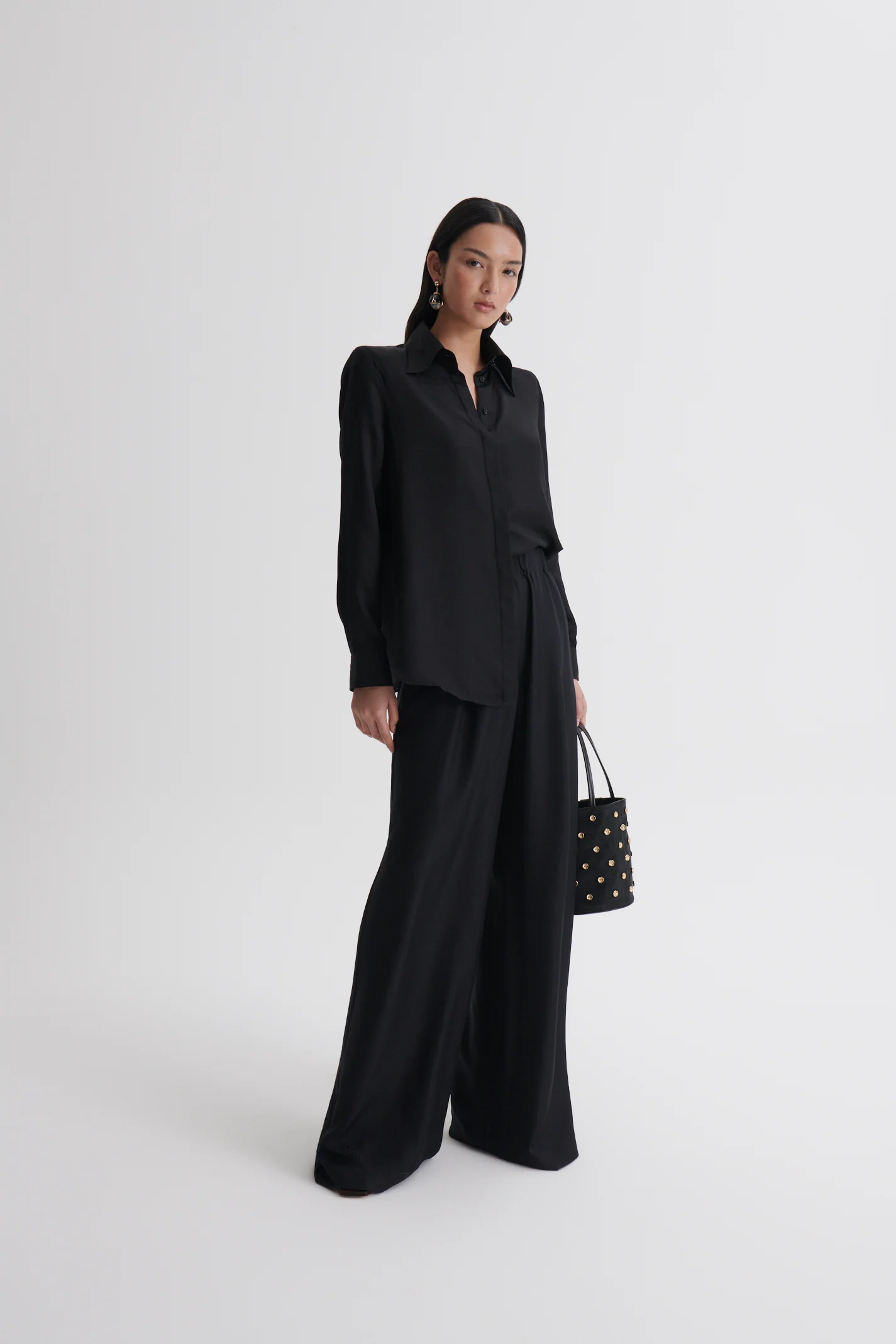SILK JACQUARD TROUSER - Image 4