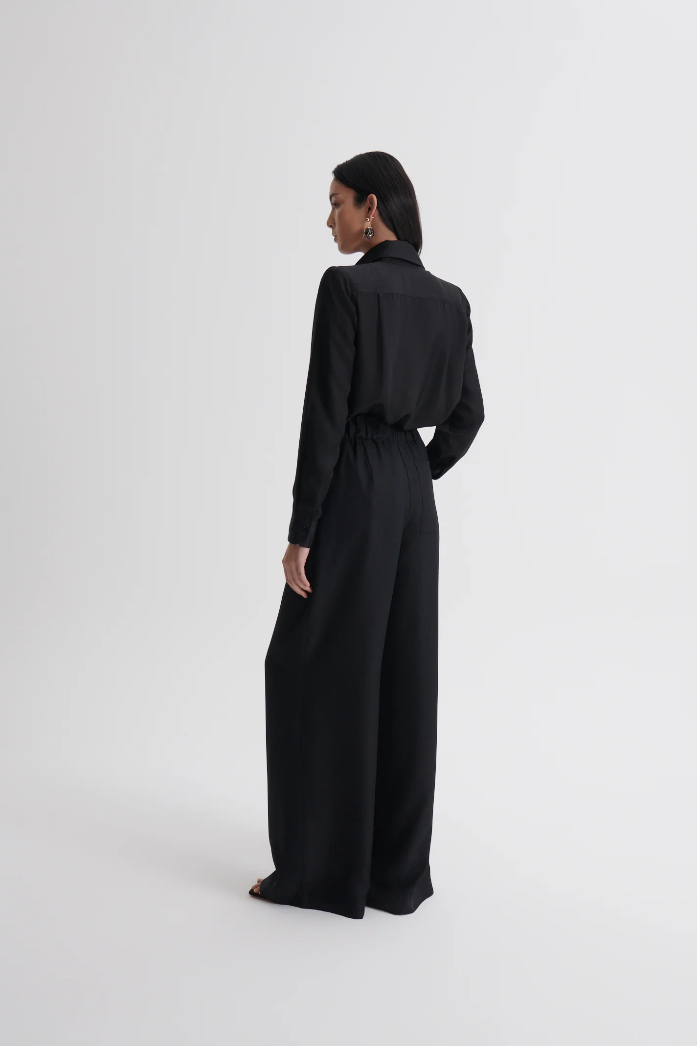 SILK JACQUARD TROUSER - Image 5