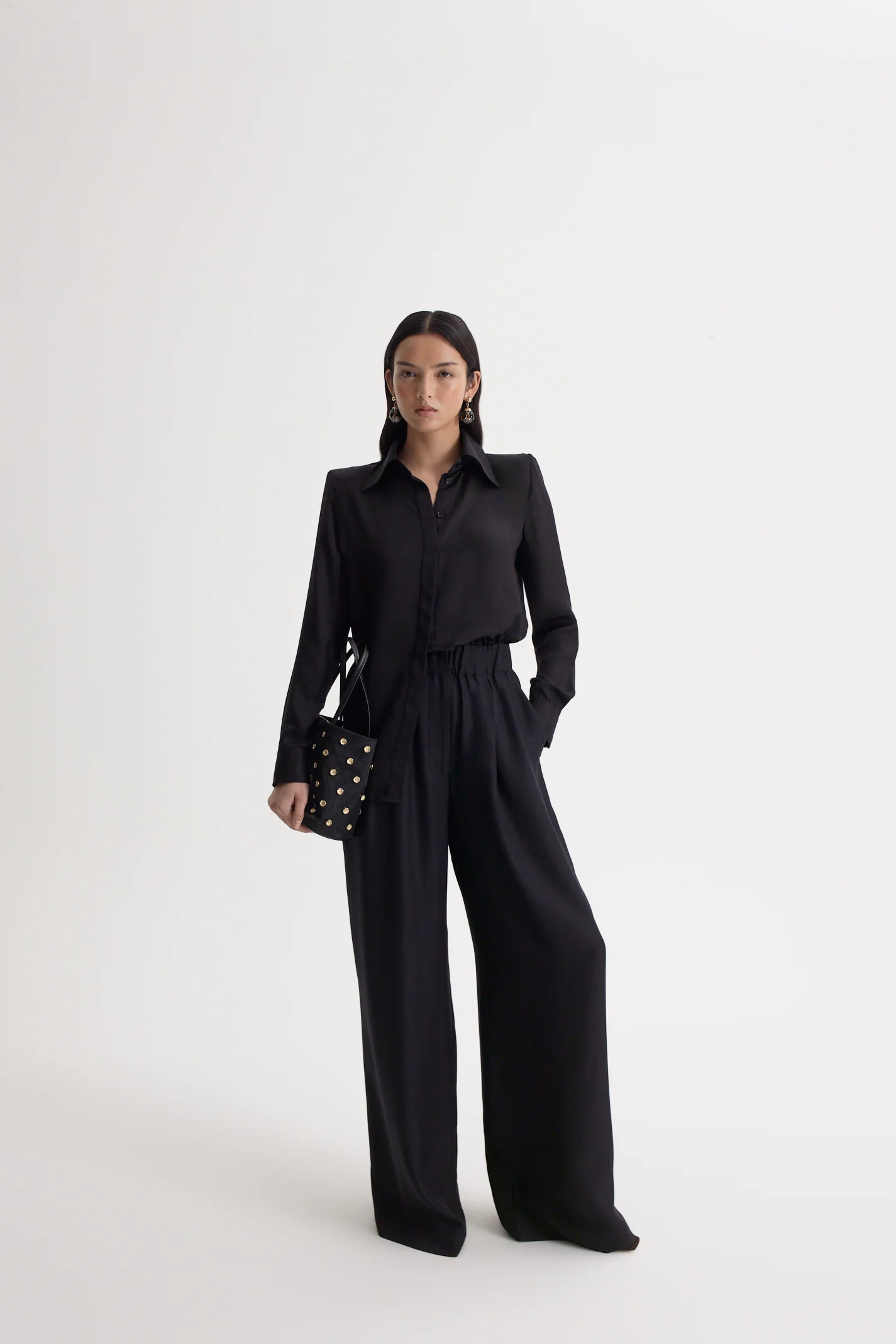 SILK JACQUARD TROUSER - Image 6