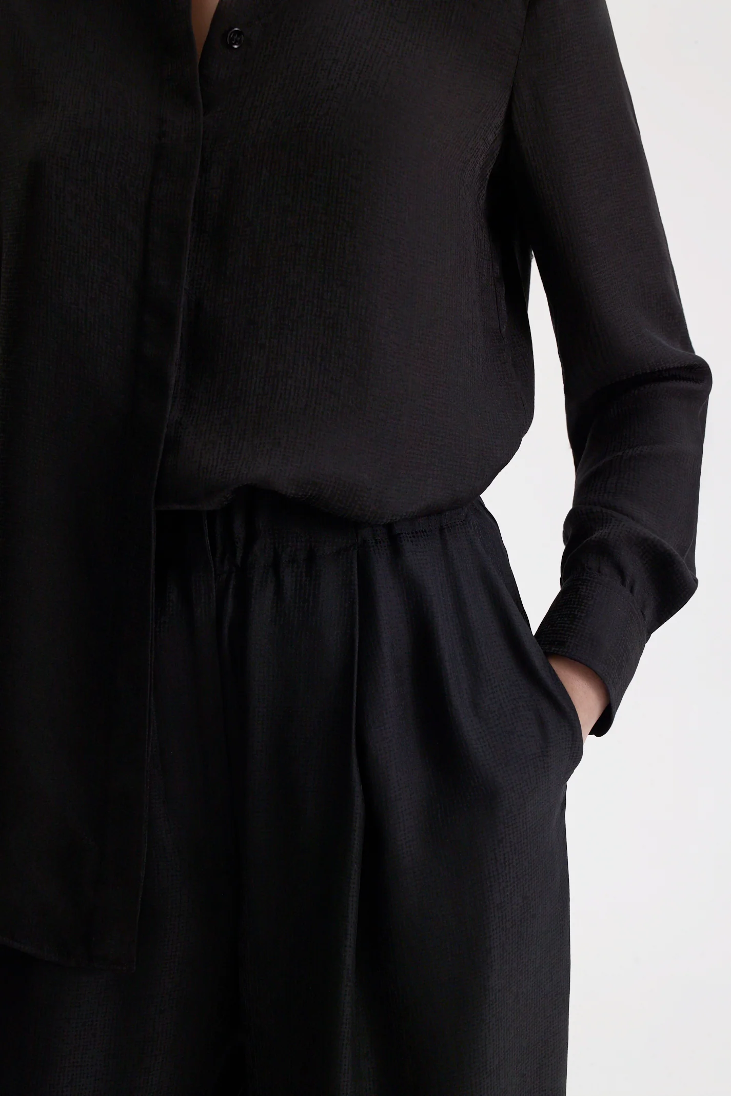 SILK JACQUARD TROUSER - Image 7