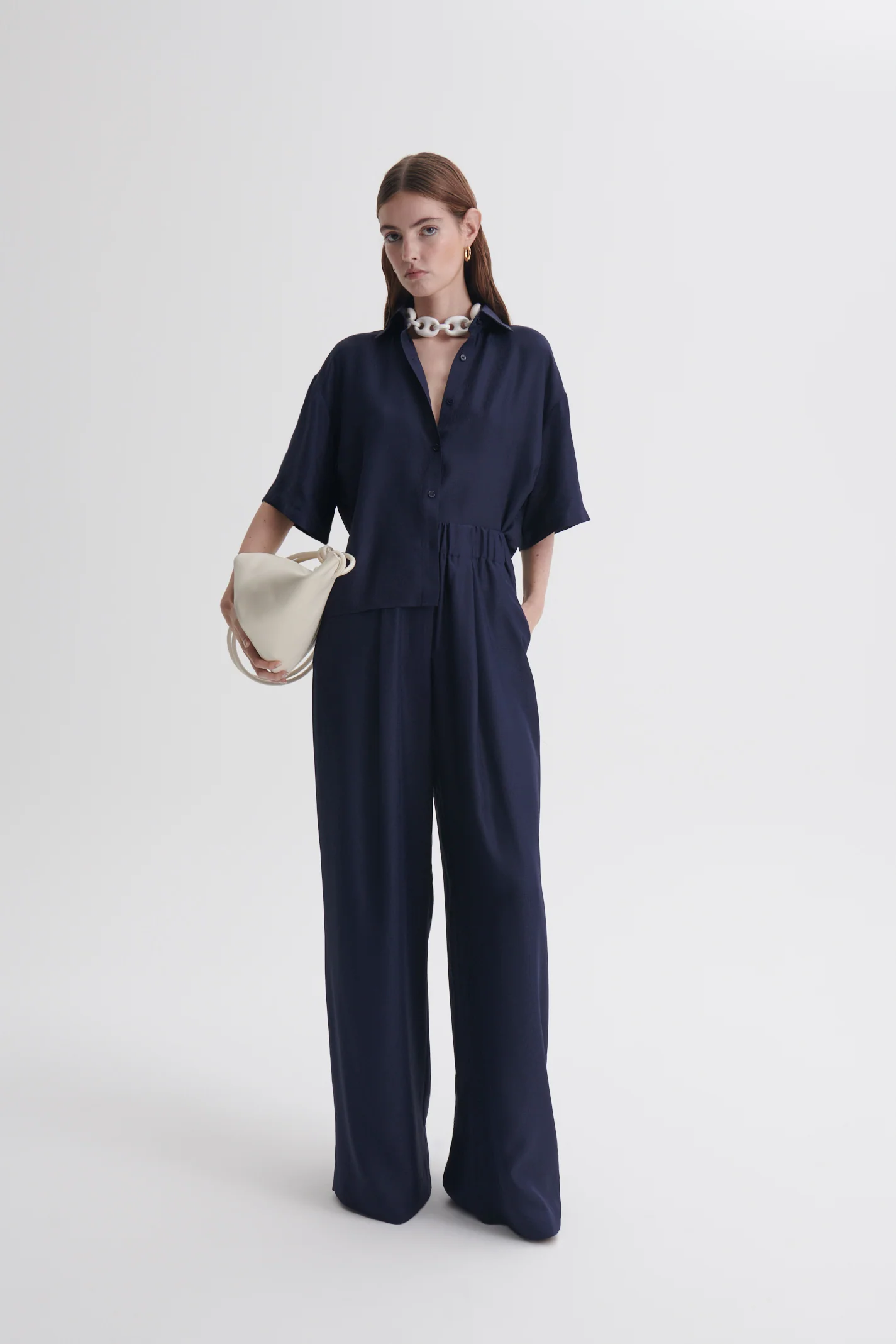 SILK JACQUARD TROUSER - Image 3