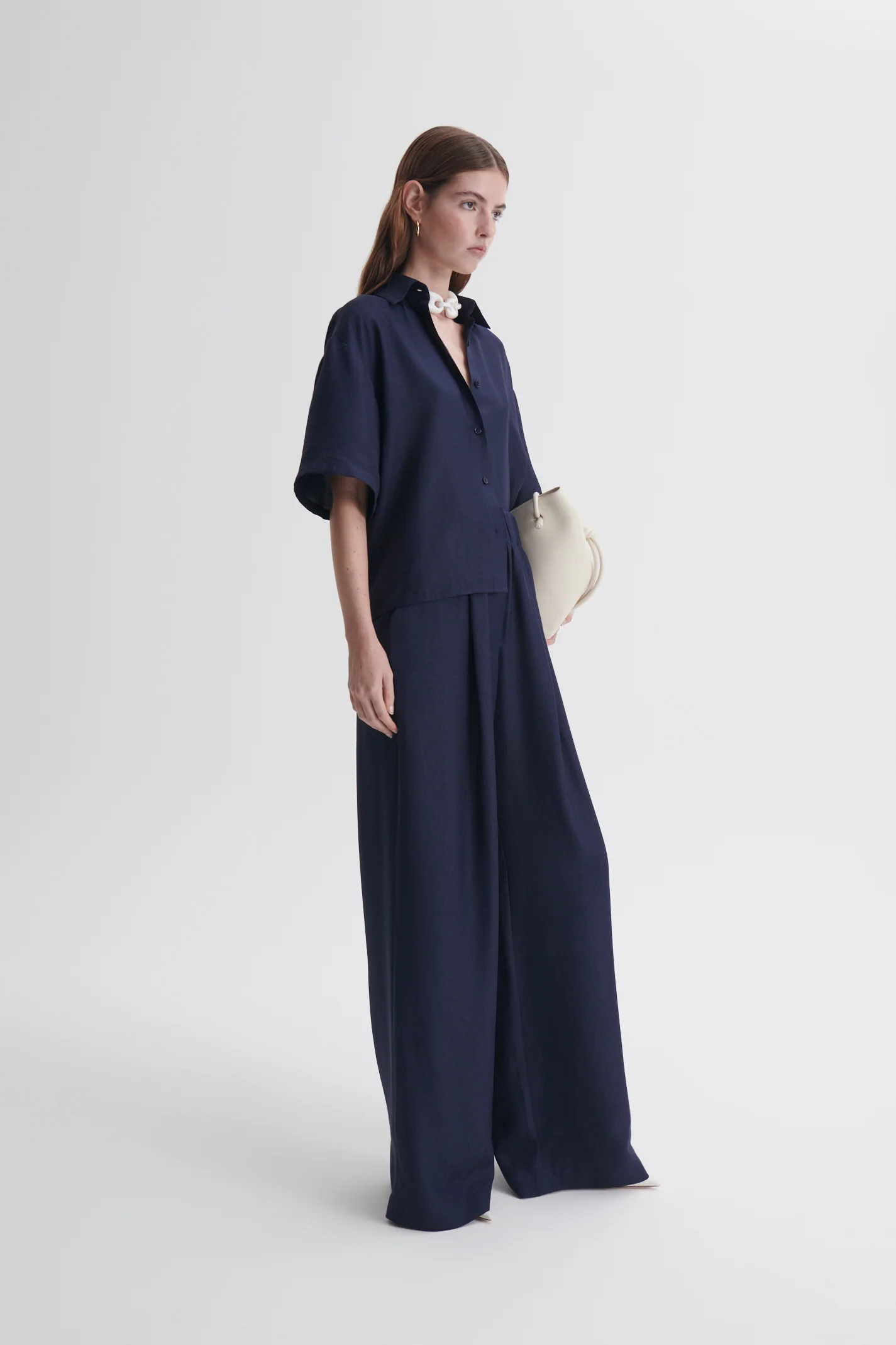 SILK JACQUARD TROUSER - Image 4